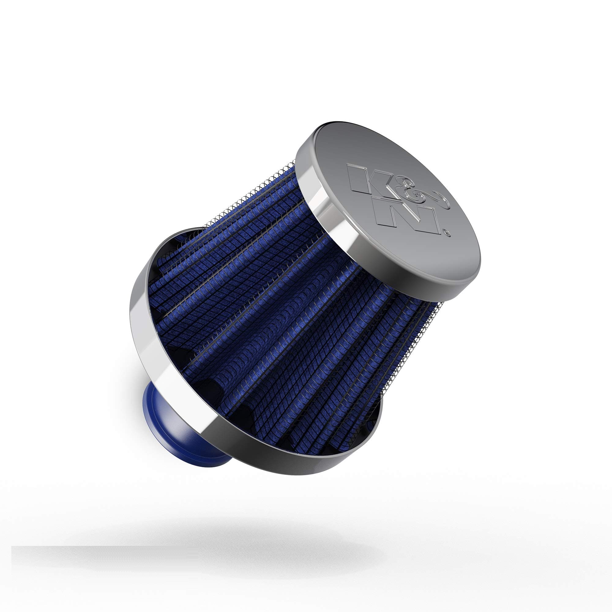 K&N Vent Air Filter/ Breather: High Performance, Premium, Washable, Replacement Engine Filter: Flange Diameter: 0.375 In, Filter Height: 1.75 Length: 0.5 Shape: Breather, 62-1600Bl