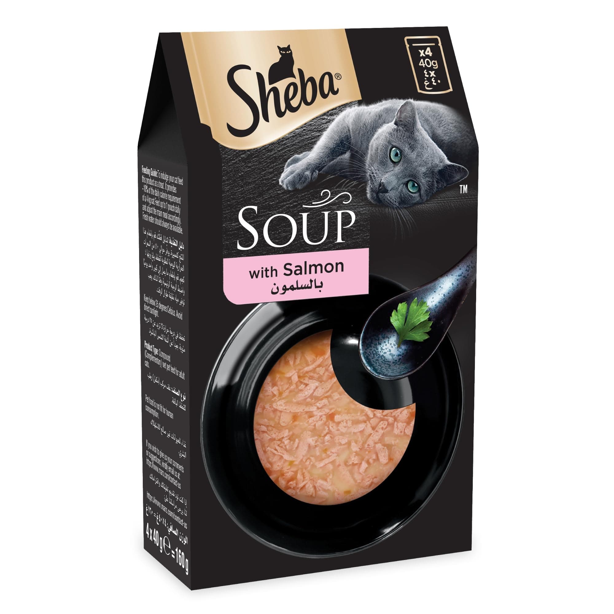 Sheba Soup with Salmon