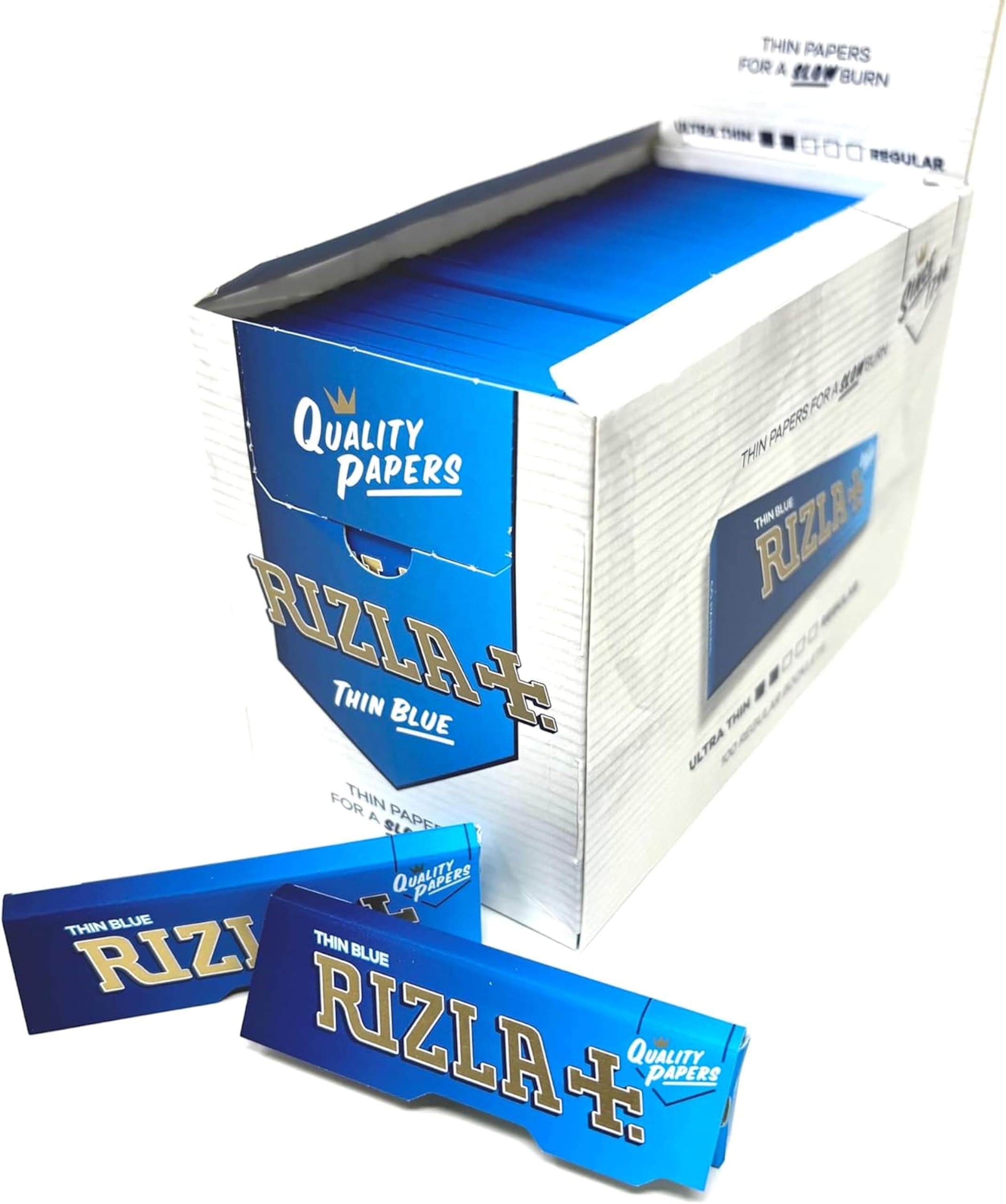 Rizla Blue Regular Cigarette Rolling Papers - 10 Packets