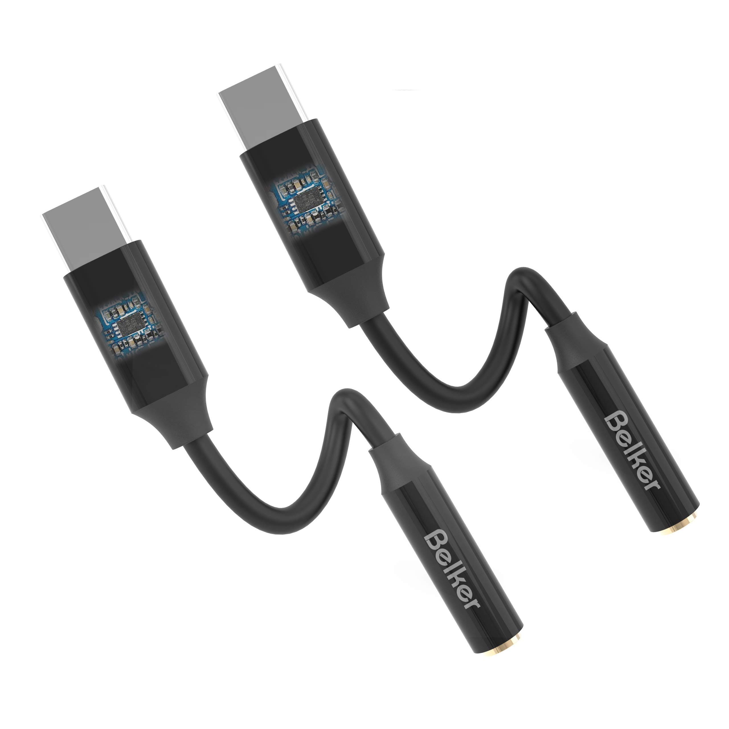 Pixel 2 Headphone Adapter Belkertech USB C Audio Adapter With DAC Chipset for Pixel 2/2XL Pixel 3/3XL Ipad Pro 2018 Huawei P20