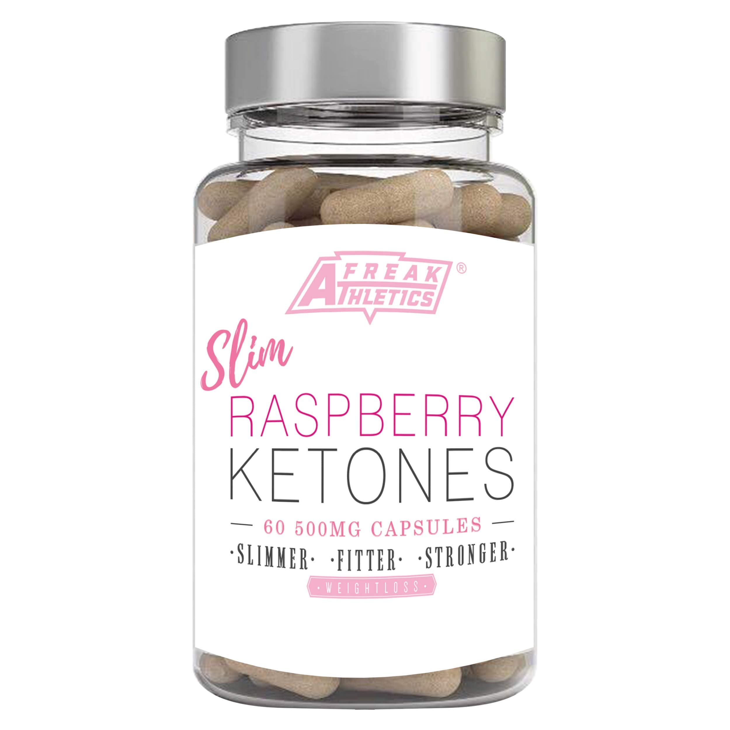 Raspberry Ketones - 60 x 500mg Maximum Strength Raspberry Ketone Tablets
