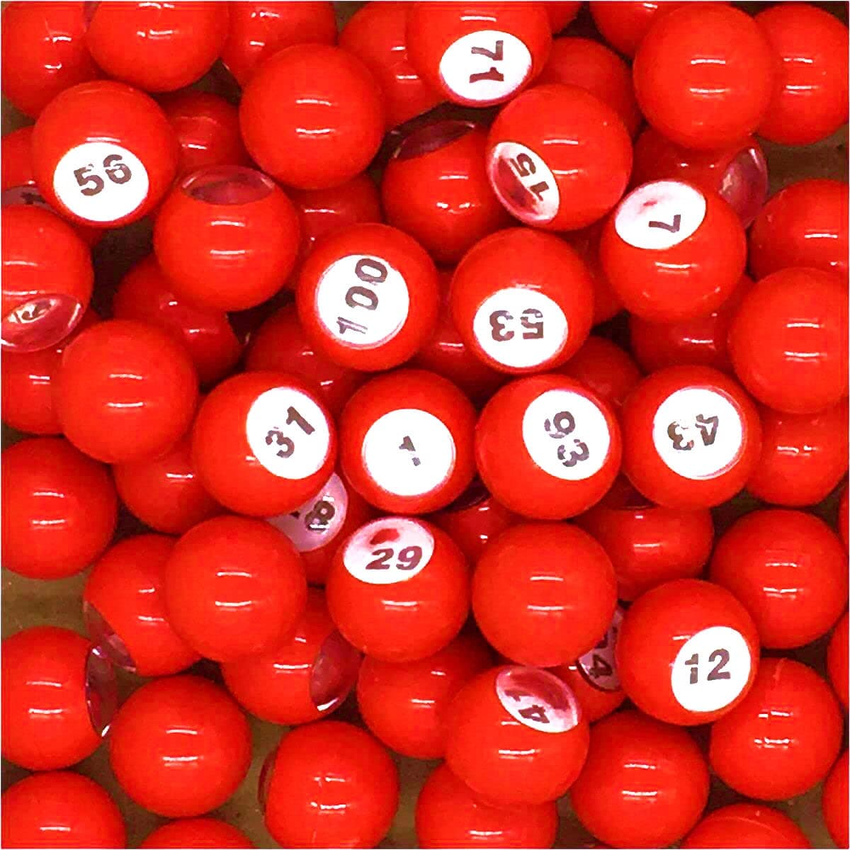 Tapp Collections Raffle Balls Number Set