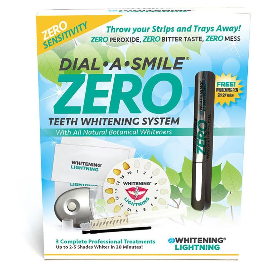 ZERO White Teeth Whitening System - ZERO Peroxide