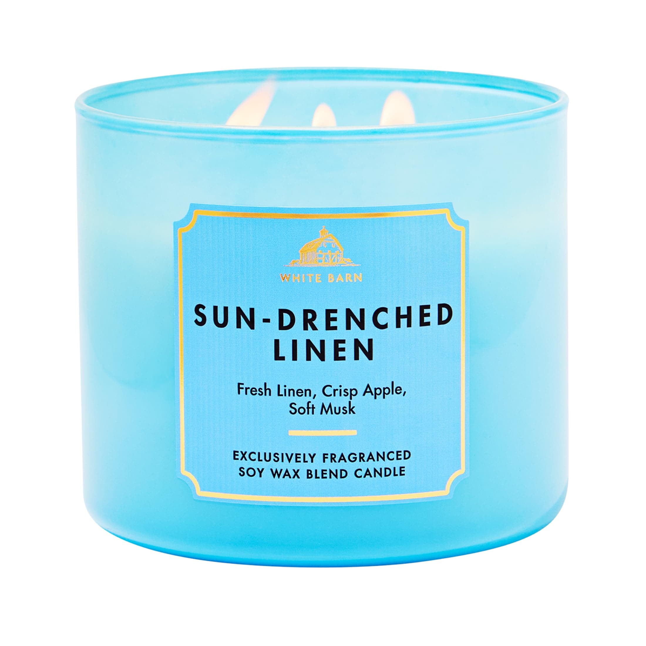 Sun-Drenched Linen 3-Wick Candle
