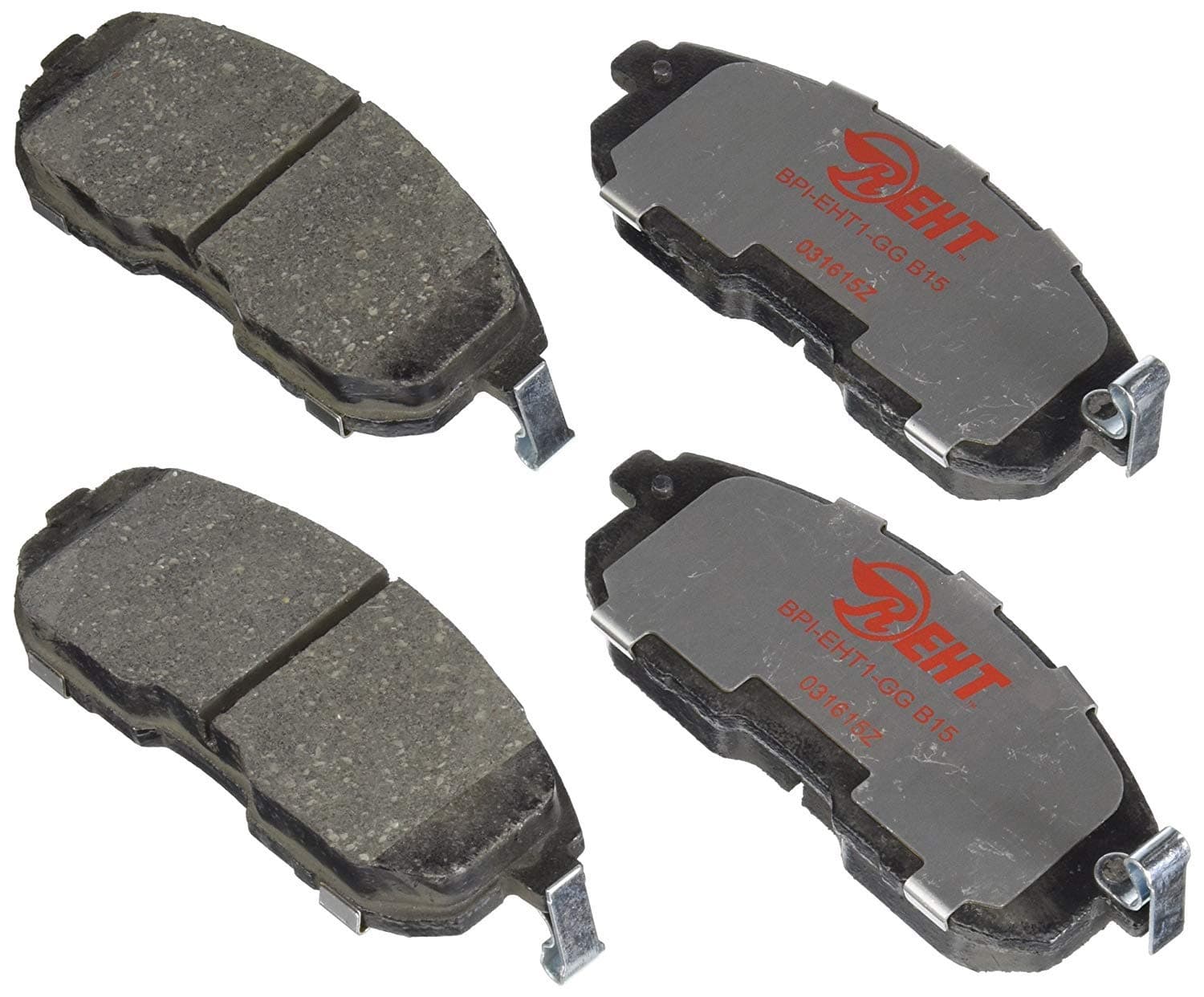 Raybestos Element3 EHTTM Replacement Front Ceramic Brake Pad Set for Select Infiniti G35/I30 and Nissan 350Z/Altima/Cube/Juke/Maxima/Sentra Model Years (EHT815H)