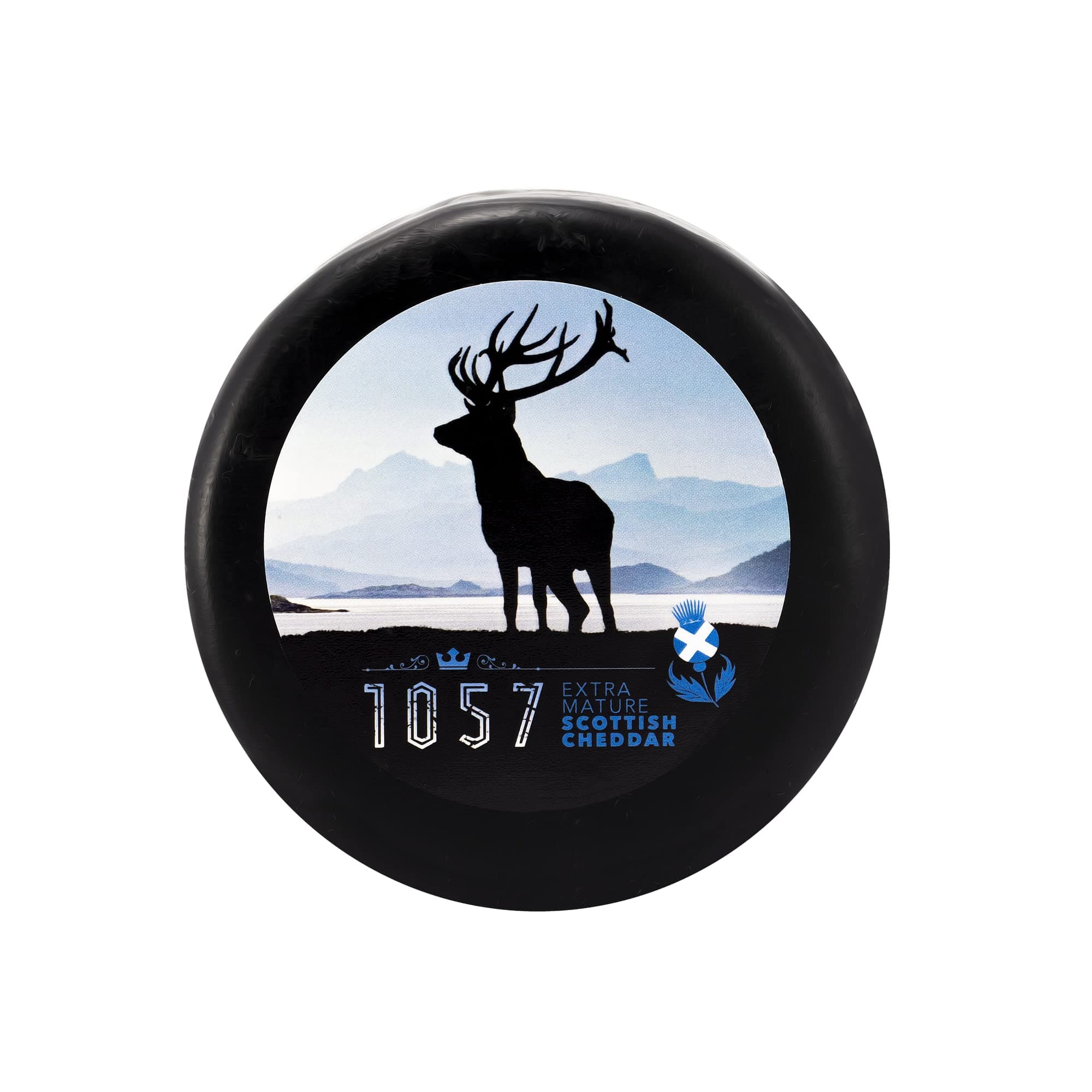 Vintage Extra Mature Gourmet Scottish Cheddar Cheese 200g Luxury Aged Truckle from Great British Trading Limited