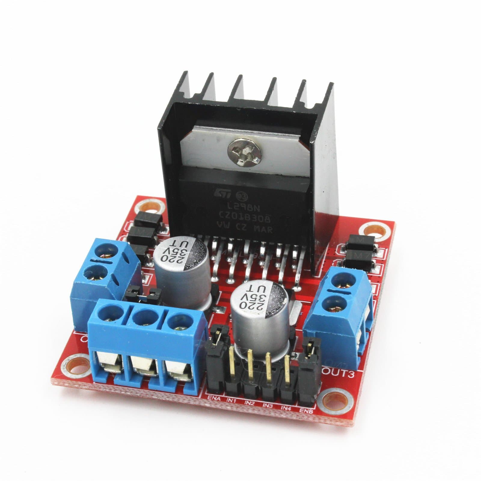 L298N Dual H Bridge Stepper Motor Driver Controller Board Module for Arduino,PIC,AVR Robot