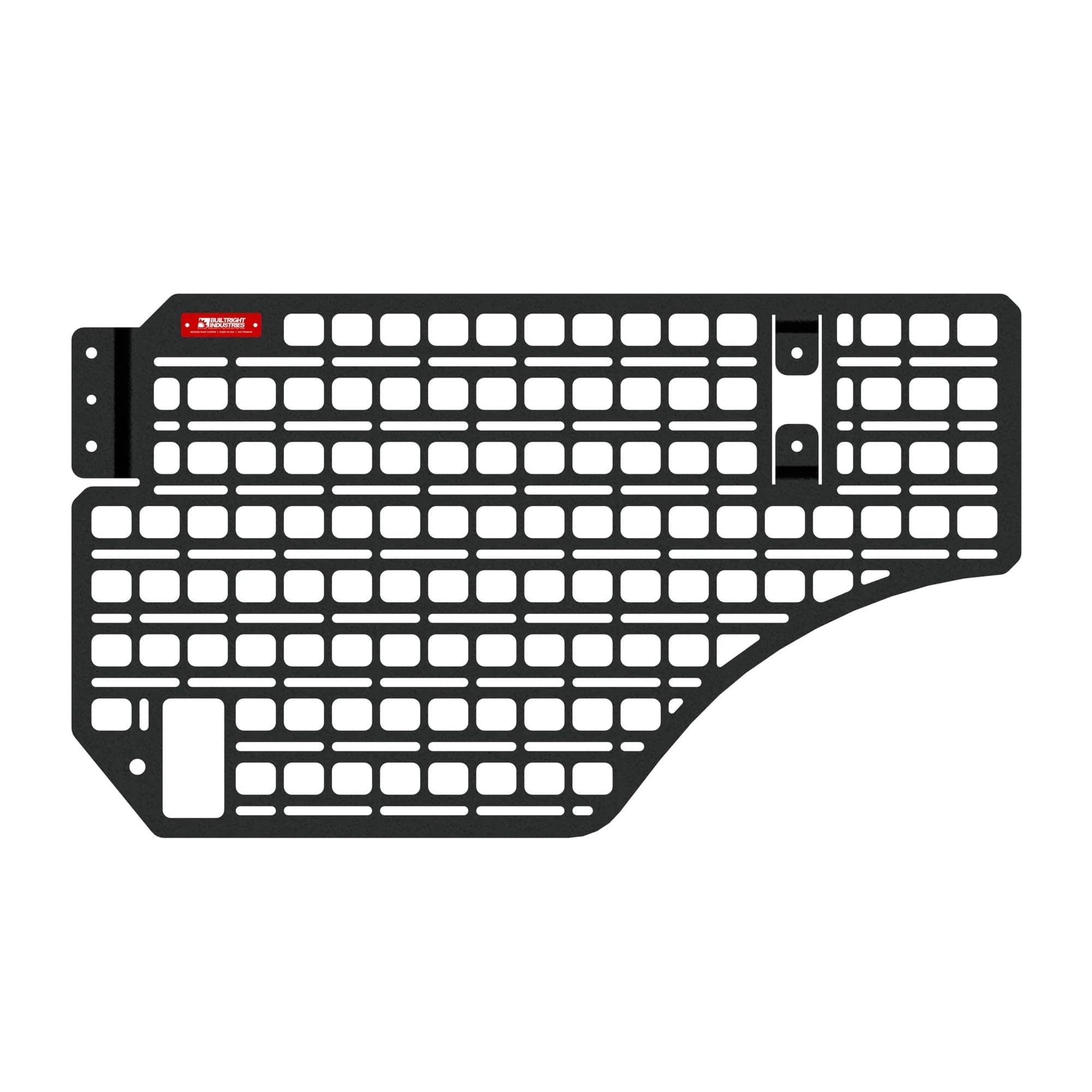 Driver's Side Rear Bedside MOLLE Panel Rack System Compatible with 2019+ RAM 1500 – Truck Bed Storage Organizer​