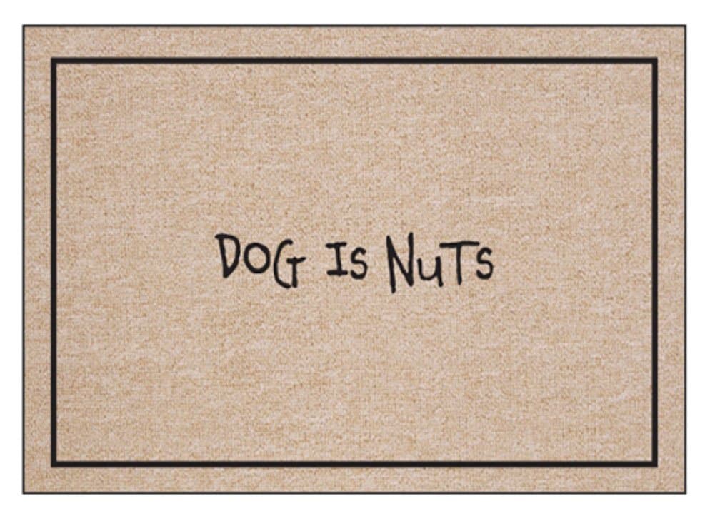 Dog Is Nuts Doormat