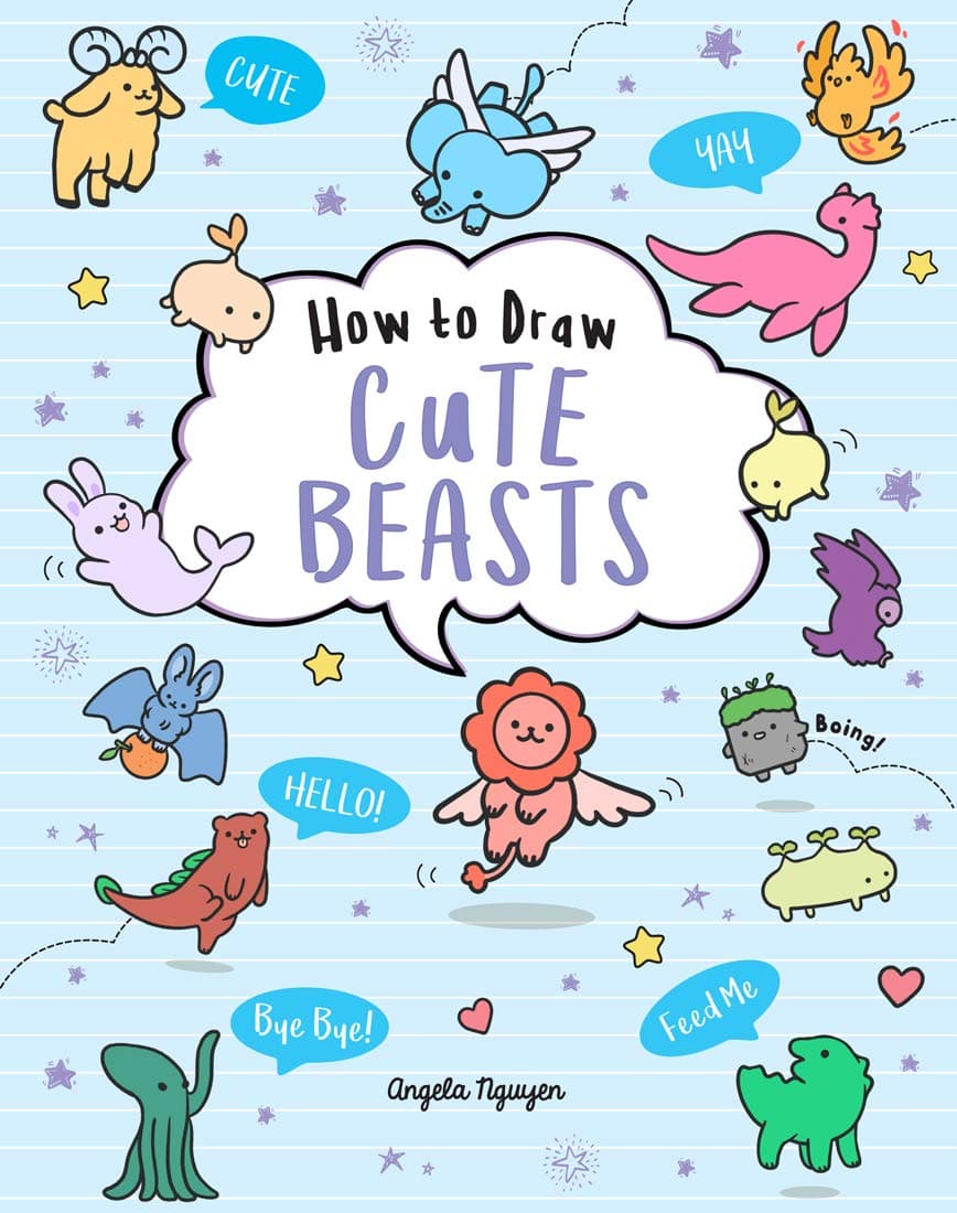 How to Draw Cute Beasts (Draw Cute Stuff, 4)