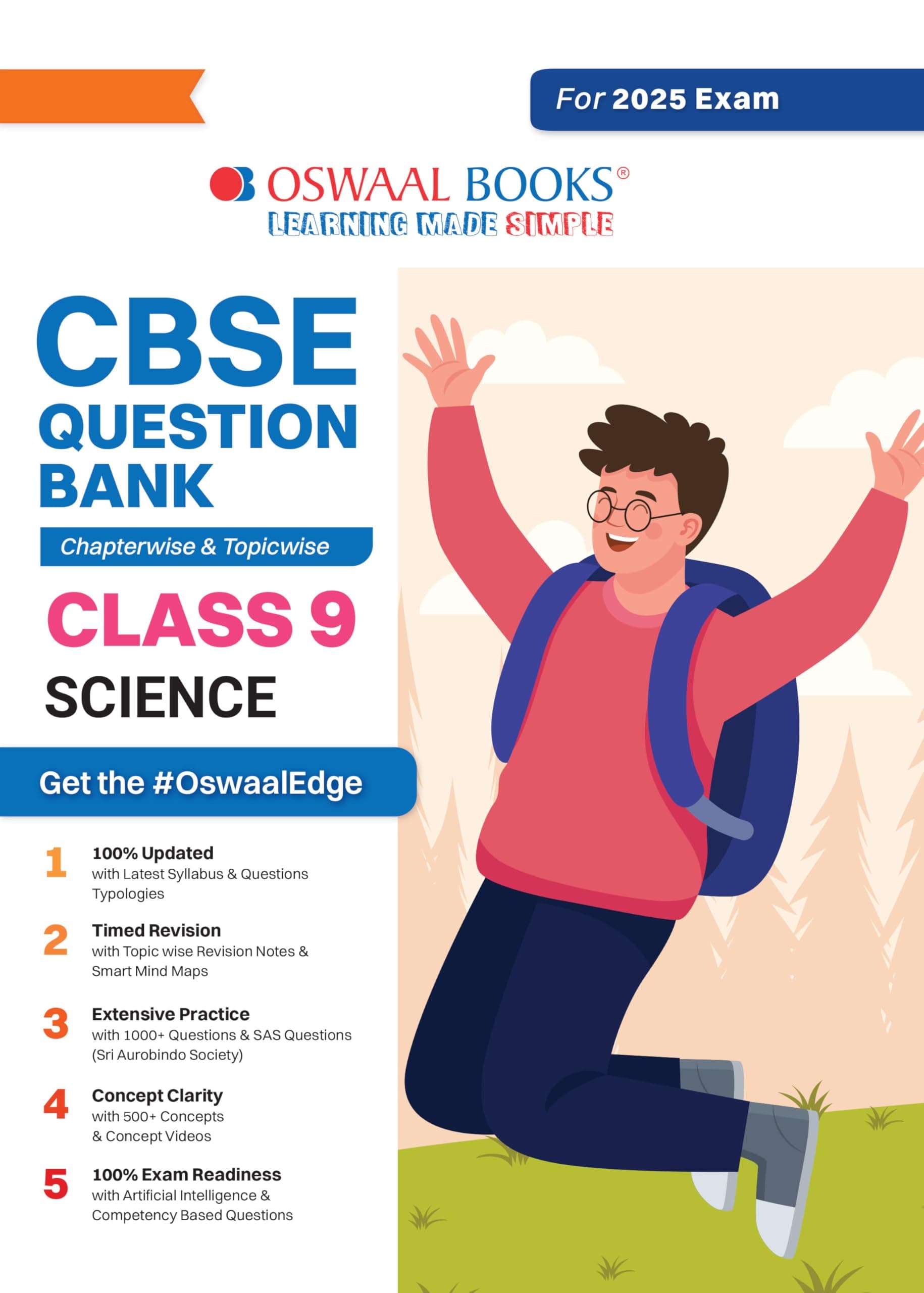 CBSE Question Bank Chapterwise and Topicwise SOLVED PAPERS_Class 9_Science_For Exam 2024-25