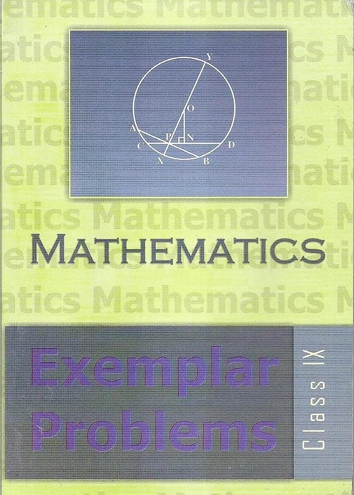 ~ NCERT Mathematics Exemplar Problems For Class_9 Latest Edition as per NCERT/CBSE ~