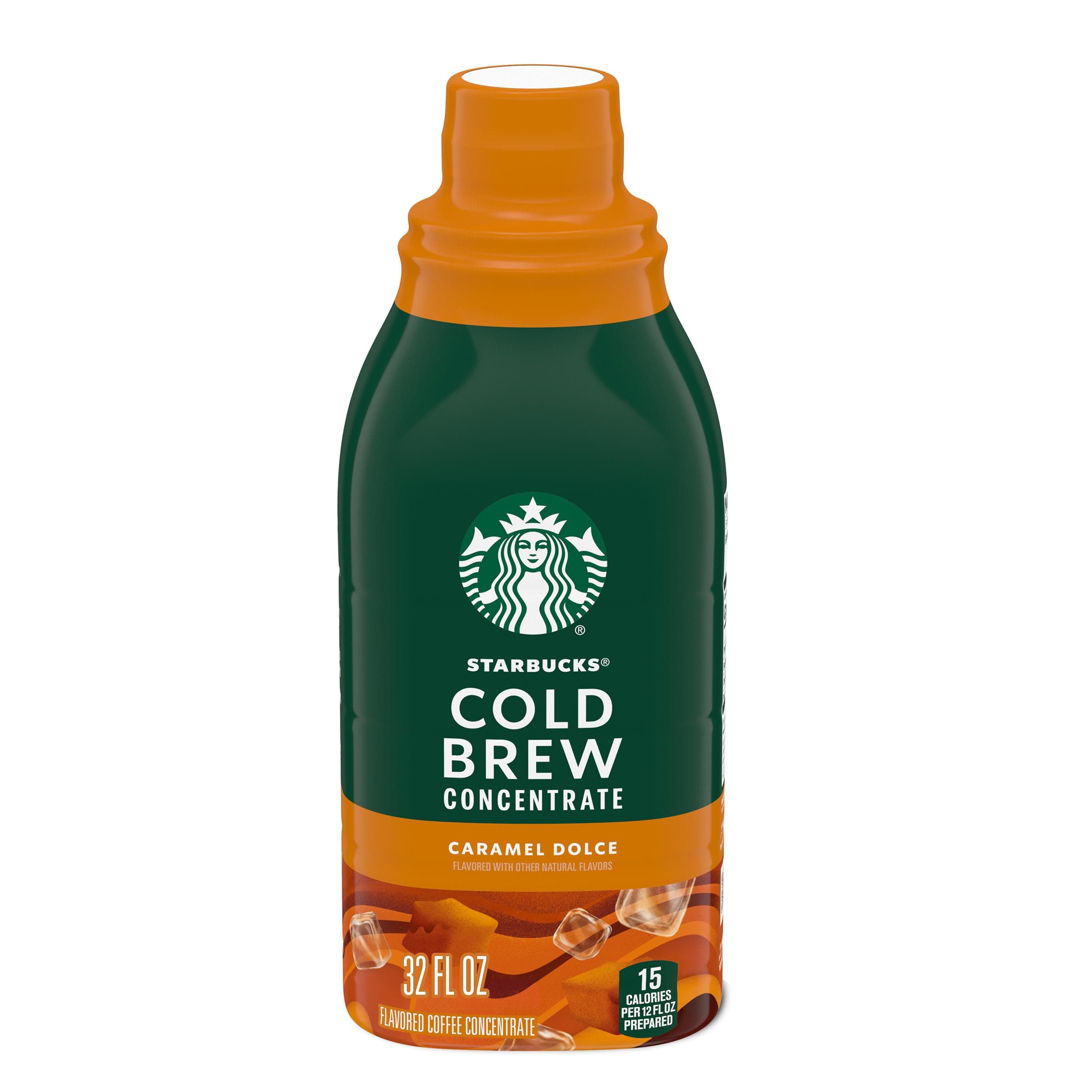 Starbucks Cold Brew Concentrate, Caramel Dolce, 32 FL OZ