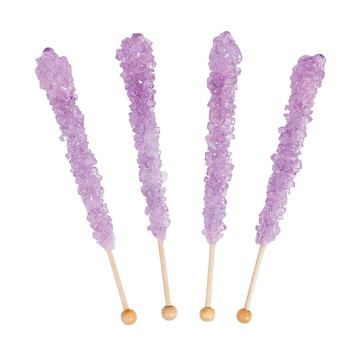 Rock Candy Pop Sticks (Lavender)