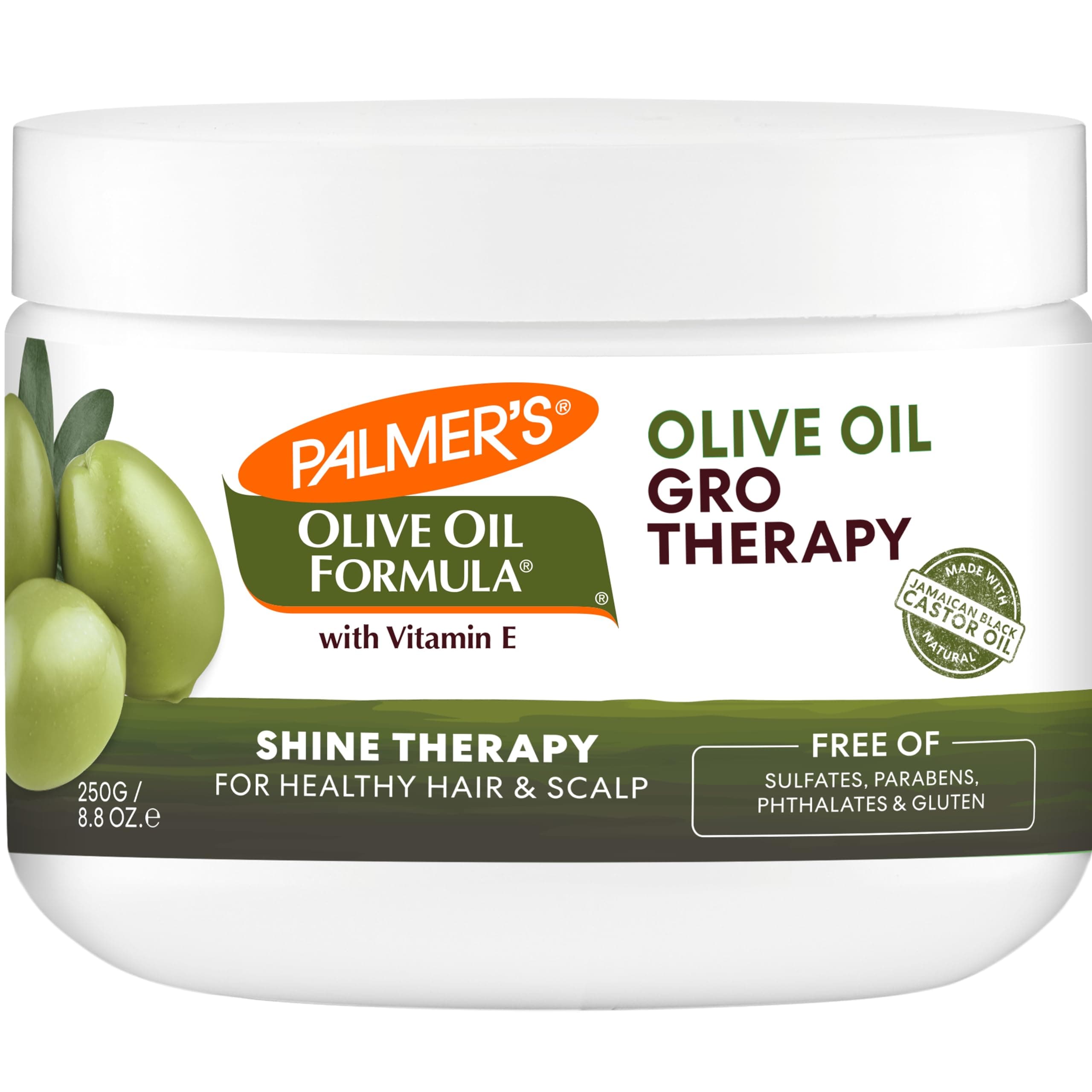 Olive Oil Formula Gro Therapy for Healthy Hair and Scalp, 8.8 Ounces (Pack of 2)