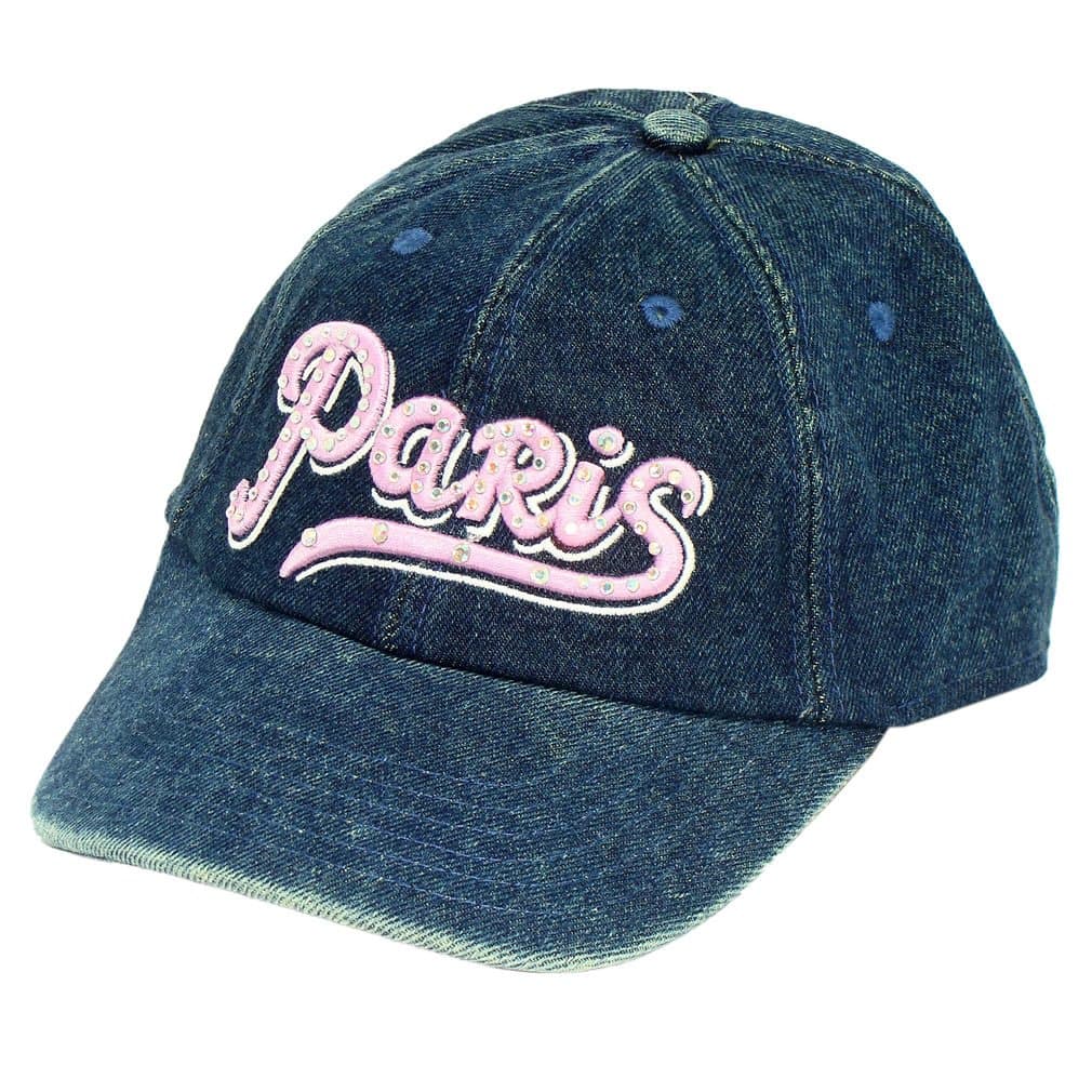Paris Women's Paste Women's Cap - Blue