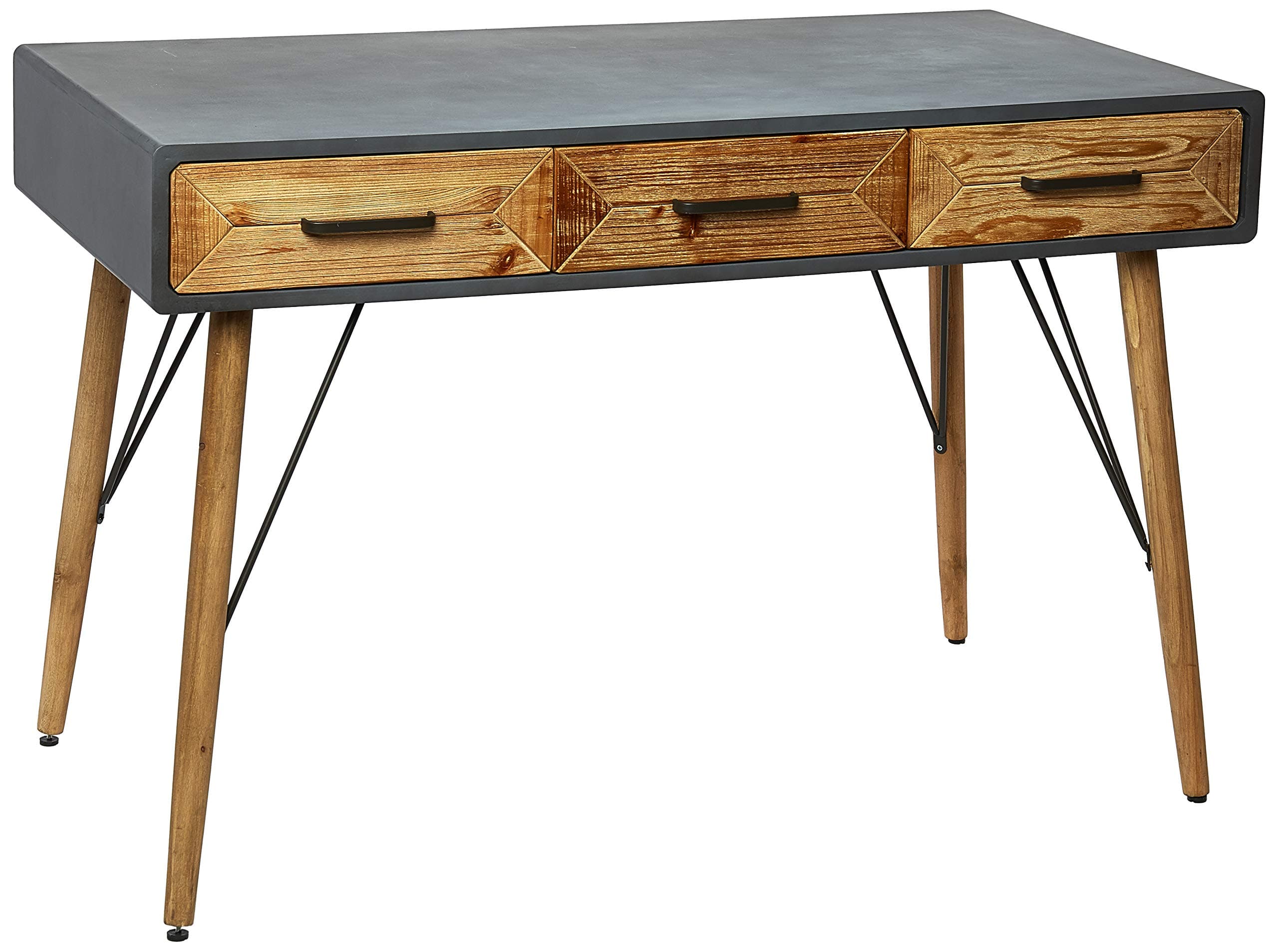 Teton Home Console Table with Three Drawers