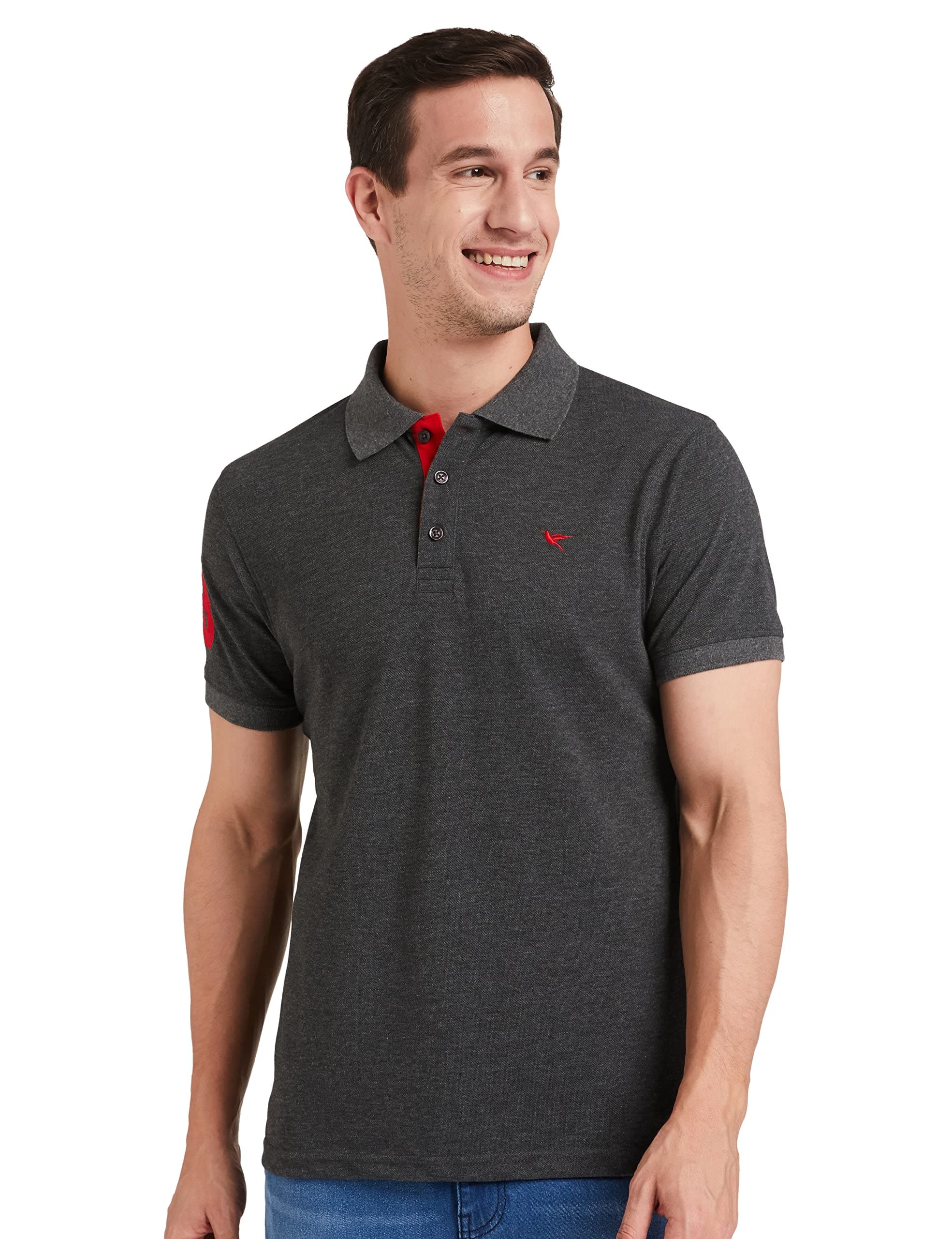 Men's Solid Regular fit Polo Shirt