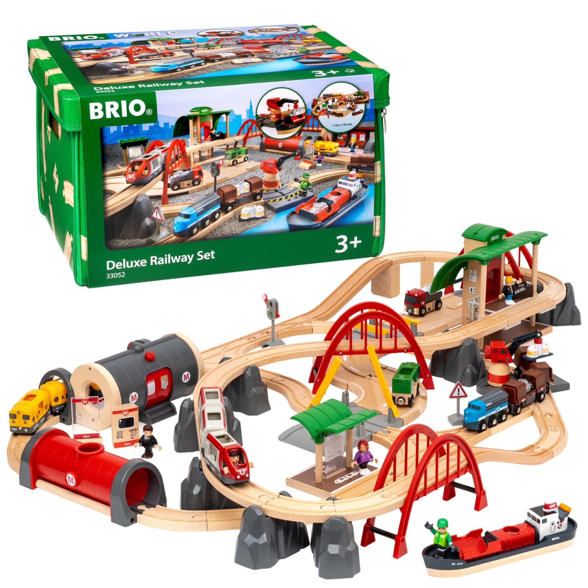 BRIO 33052 Deluxe Railway Set
