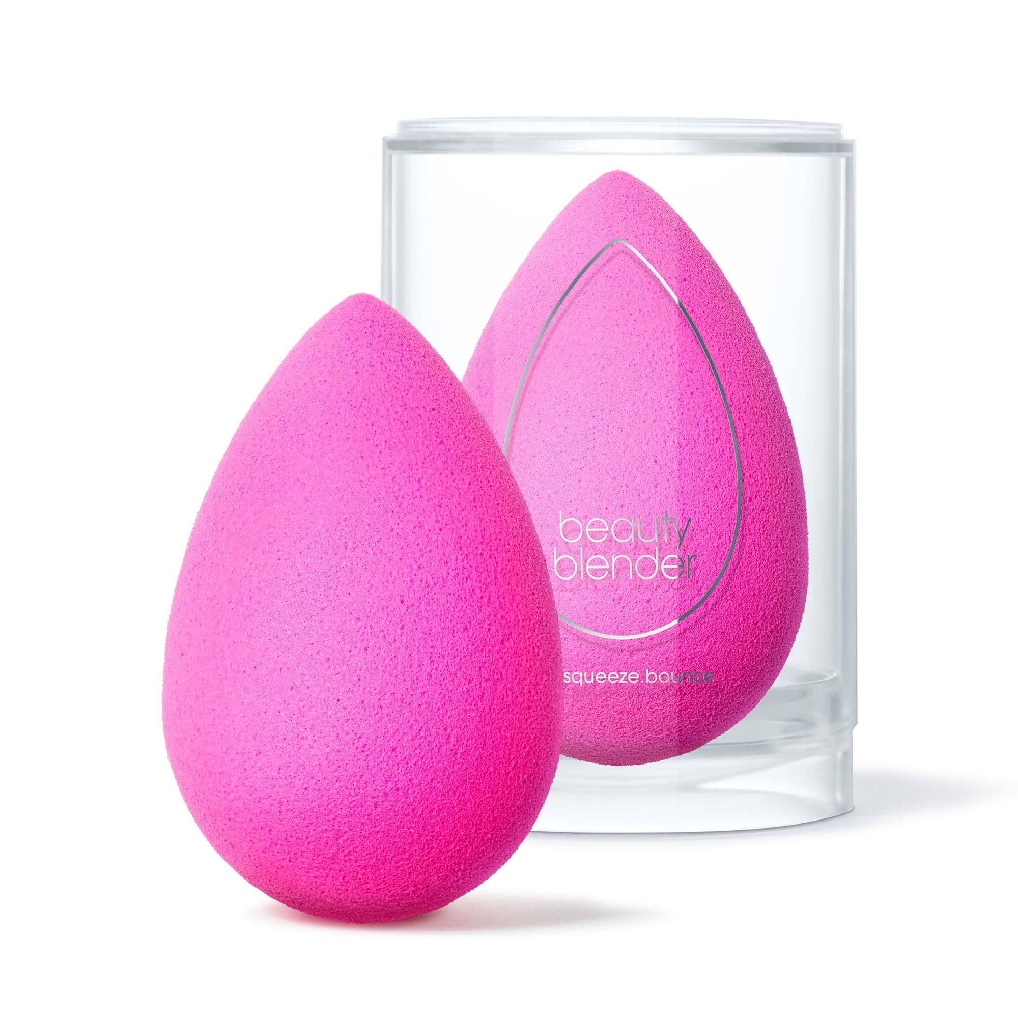 - Beautyblender® | Original Pink Beauty Blender Makeup Sponge, Super-Soft Foam Easily Blends Foundations, Powders & Creams, Made in USA, Reusable, Washable, Streak Free Application, Vegan, Cruelty Free