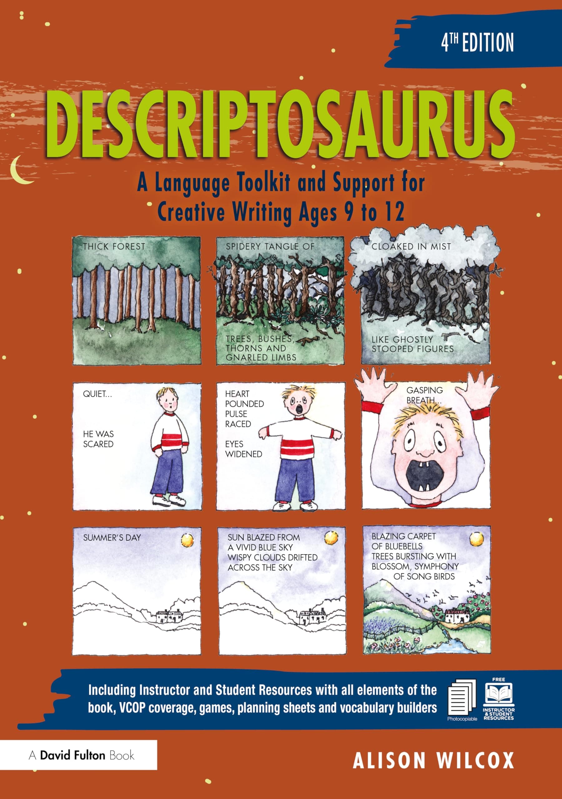 Descriptosaurus: A Language Toolkit and Support for Creative Writing Ages 9 to 12