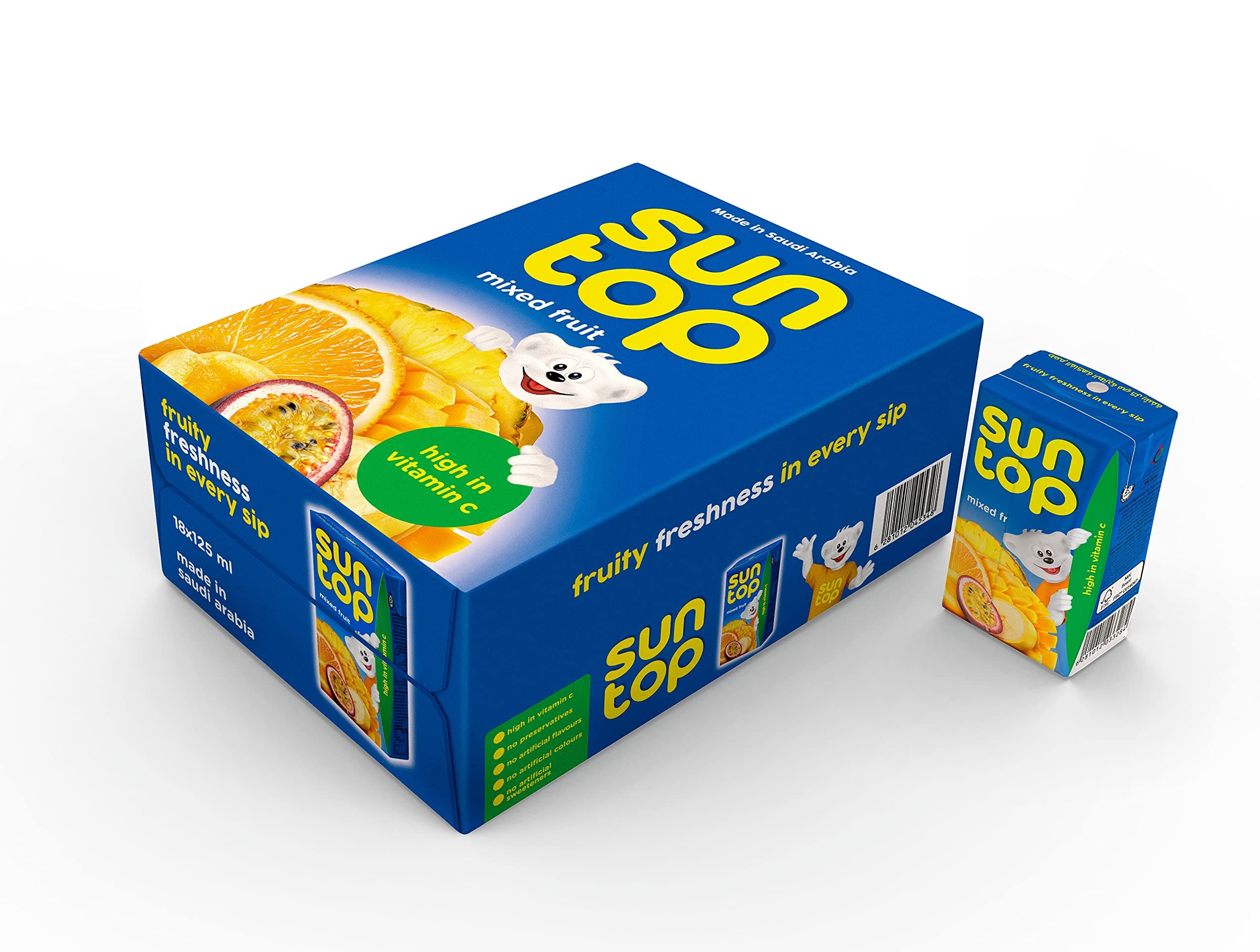 Mixed Fruit Drink 18x125ml