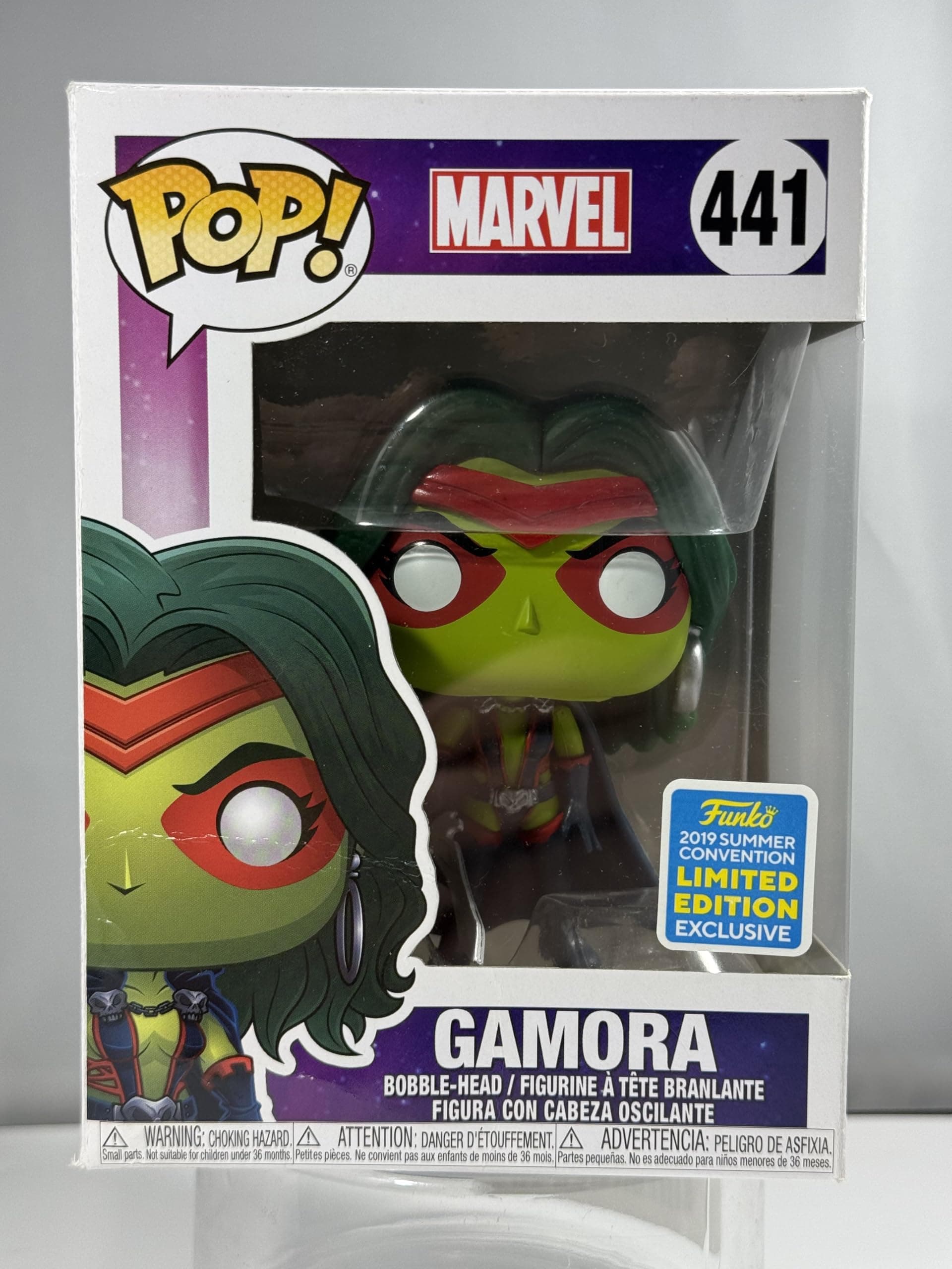 Funko POP! Marvel: Gamora #441 - 2019 SDCC Shared Exclusive