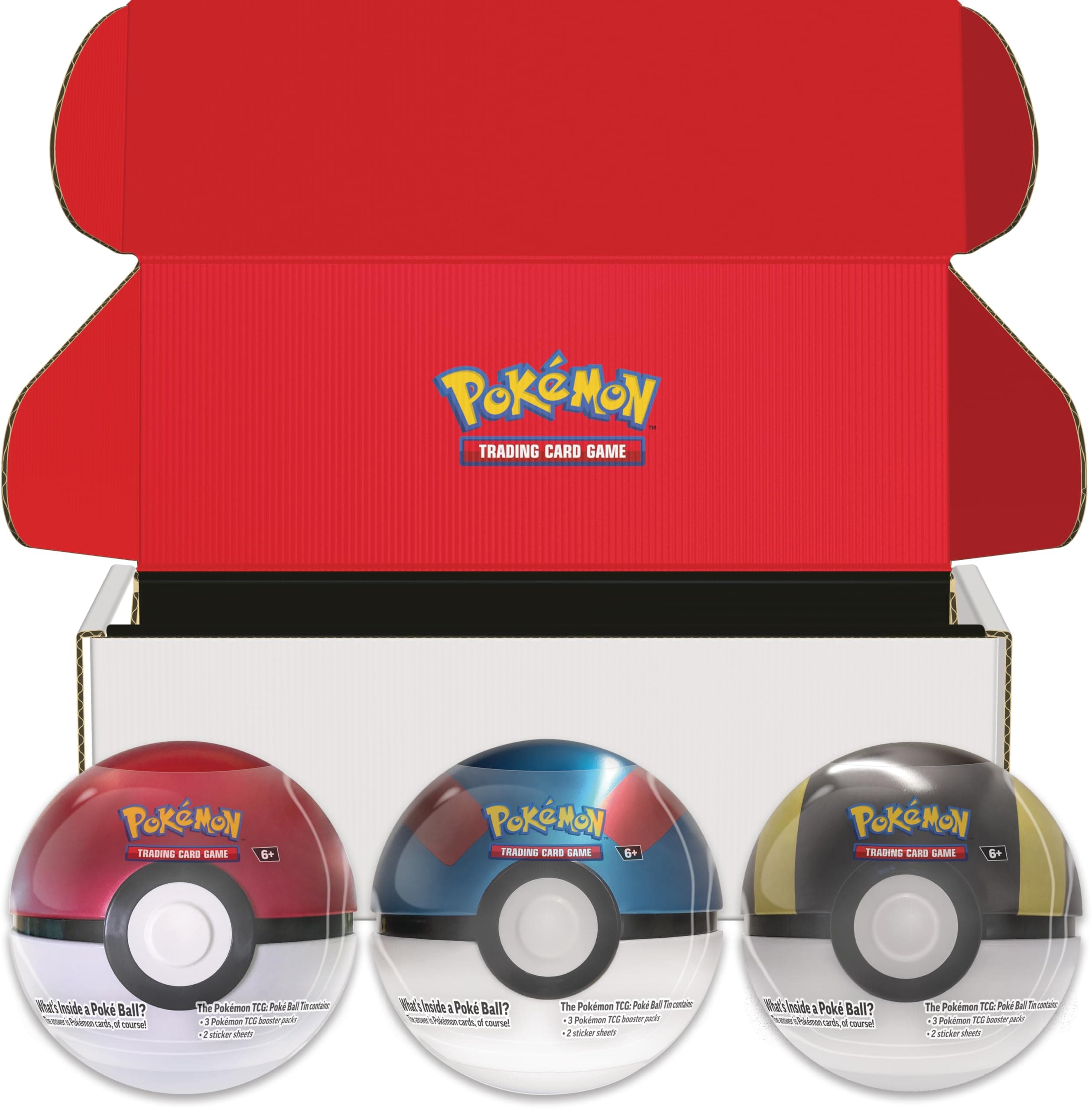Poké Ball Tin 3-Pack Bundle Variant A