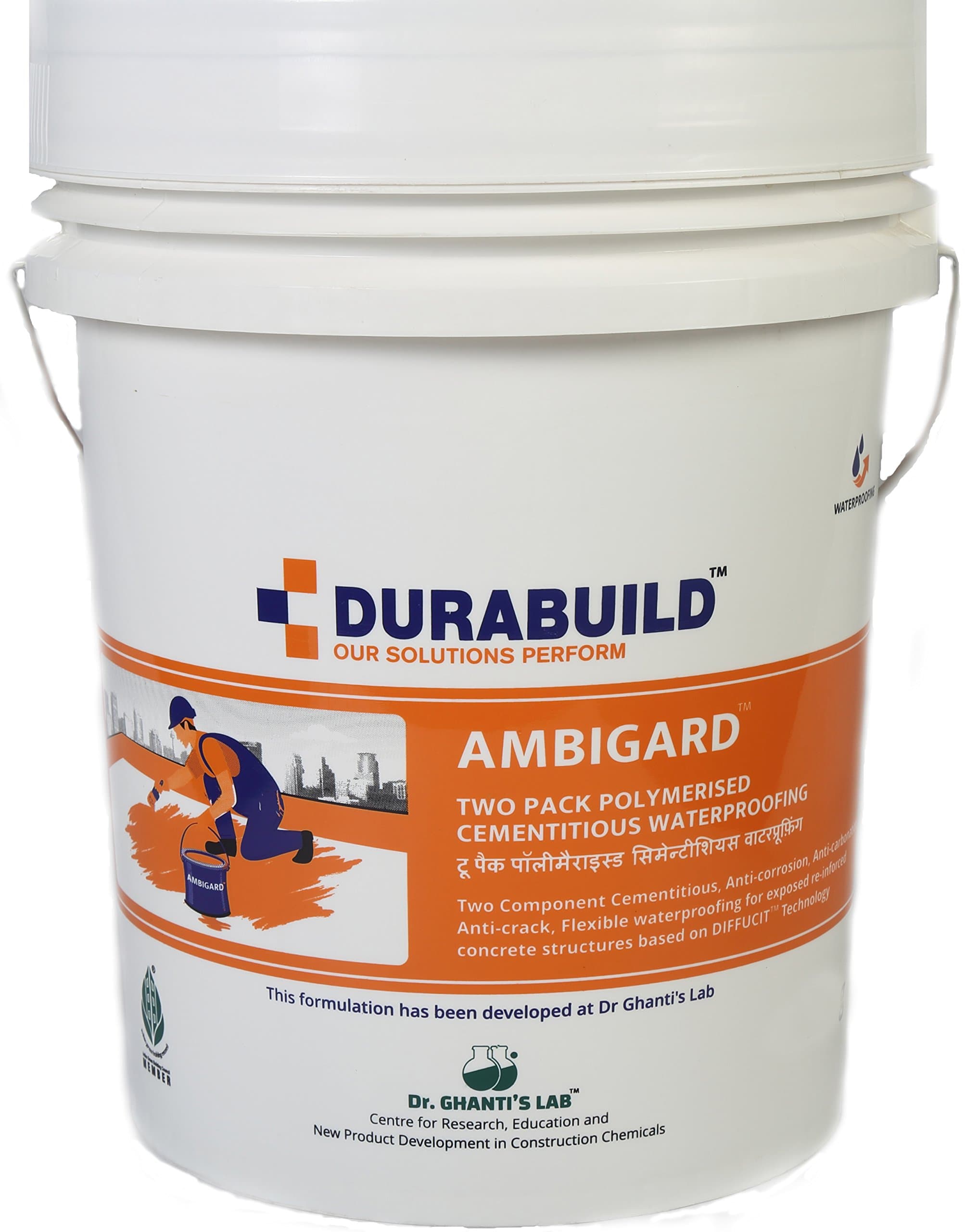 AMBIGARD - High Performance Elastomeric Cementitious Coating (4 Kg)