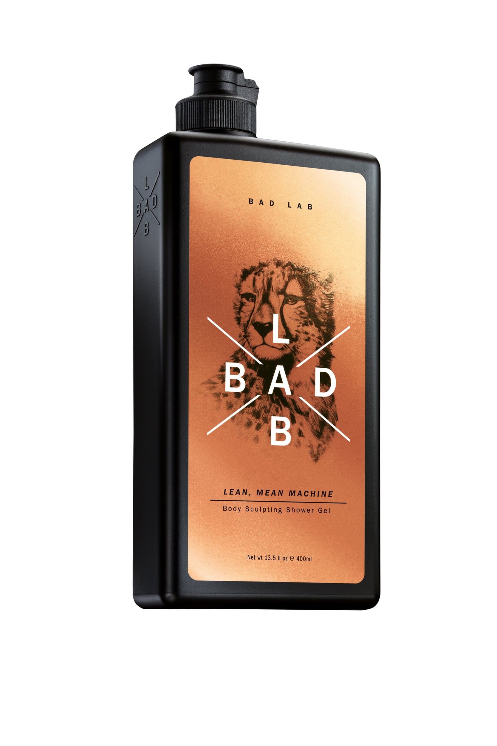 Lean Mean Machine Body Sculpting Shower Gel for Men | Energising post-workout clean | Helps Improve Skin Firmness | 400ml