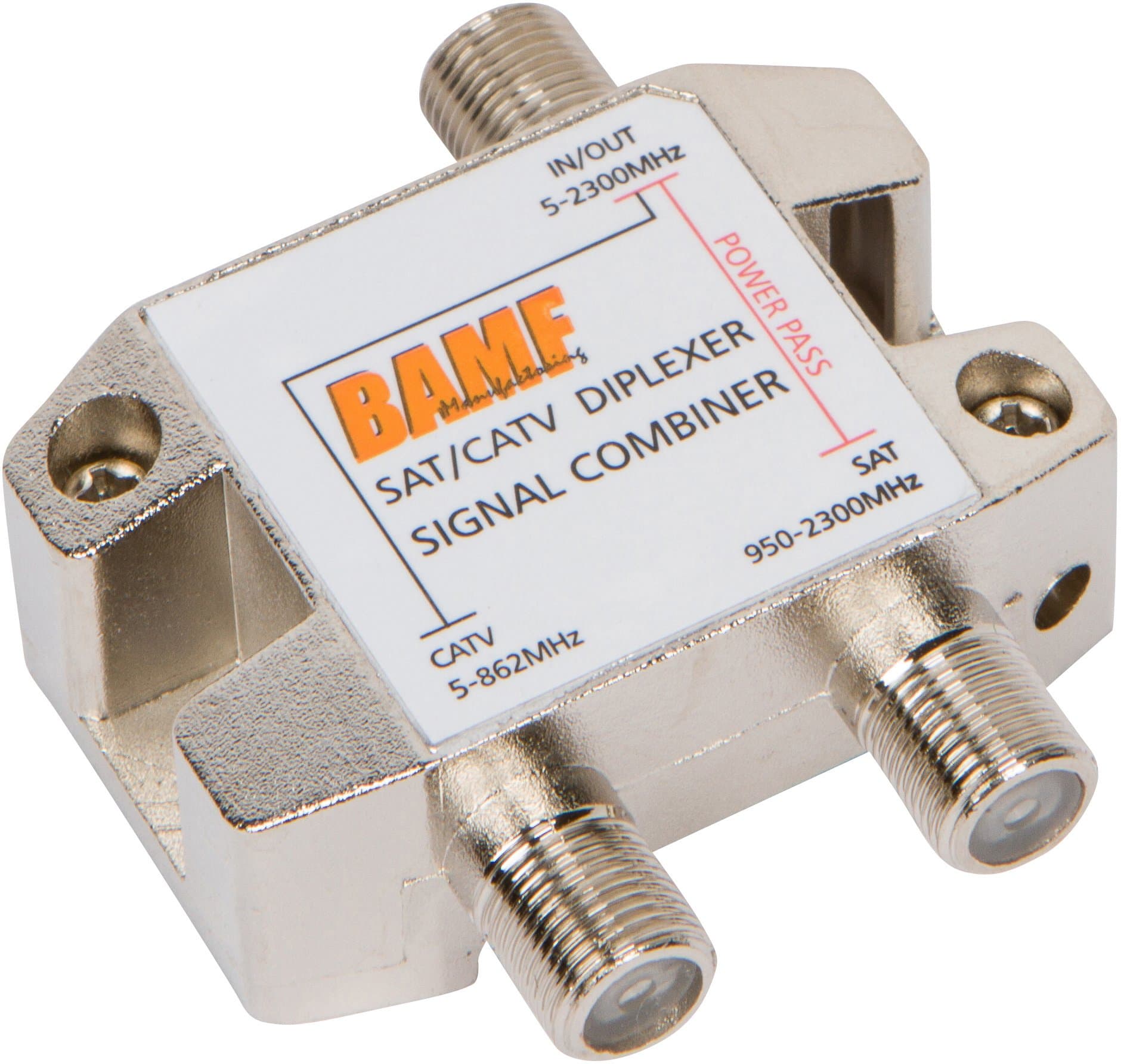 BAMF SAT/CATV Signal Combiner