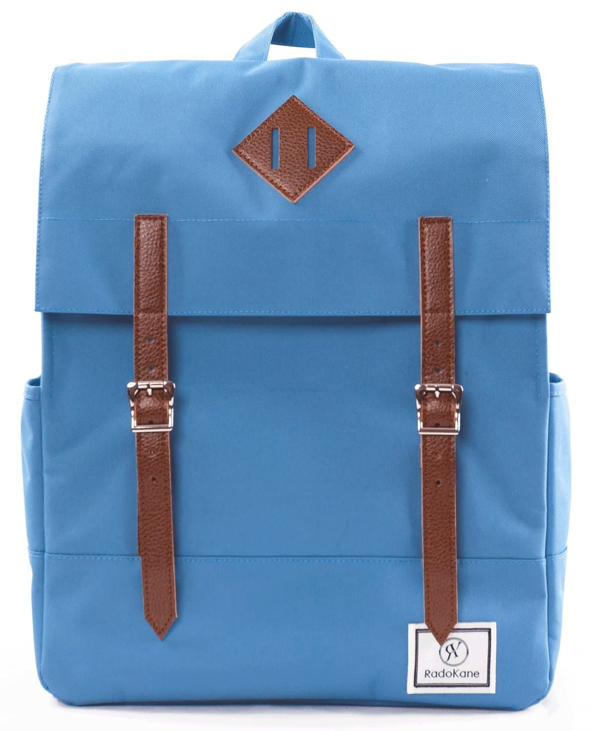 The Ryan Backpack, Premium Canvas by RadoKane (LIGHT BLUE)