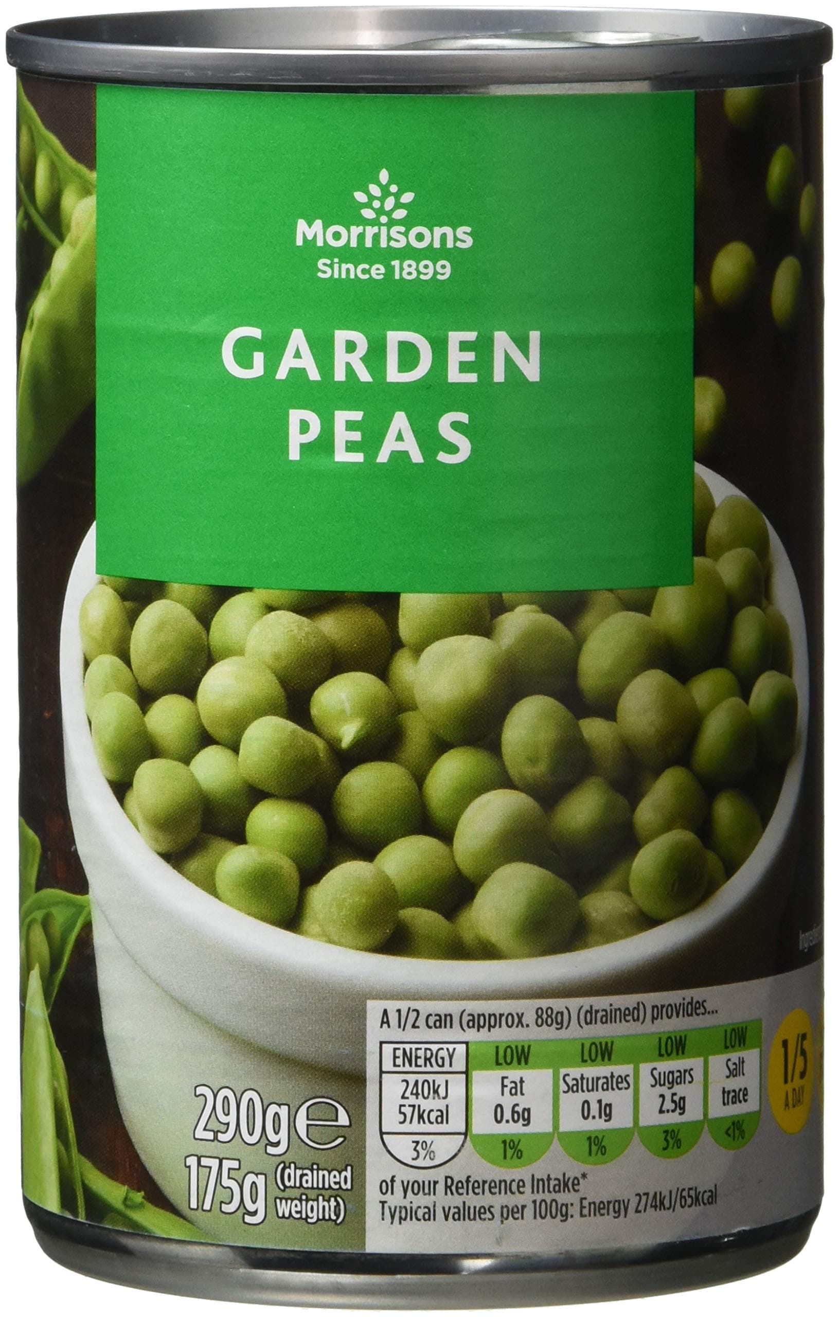 Morrisons Garden Peas 290 g