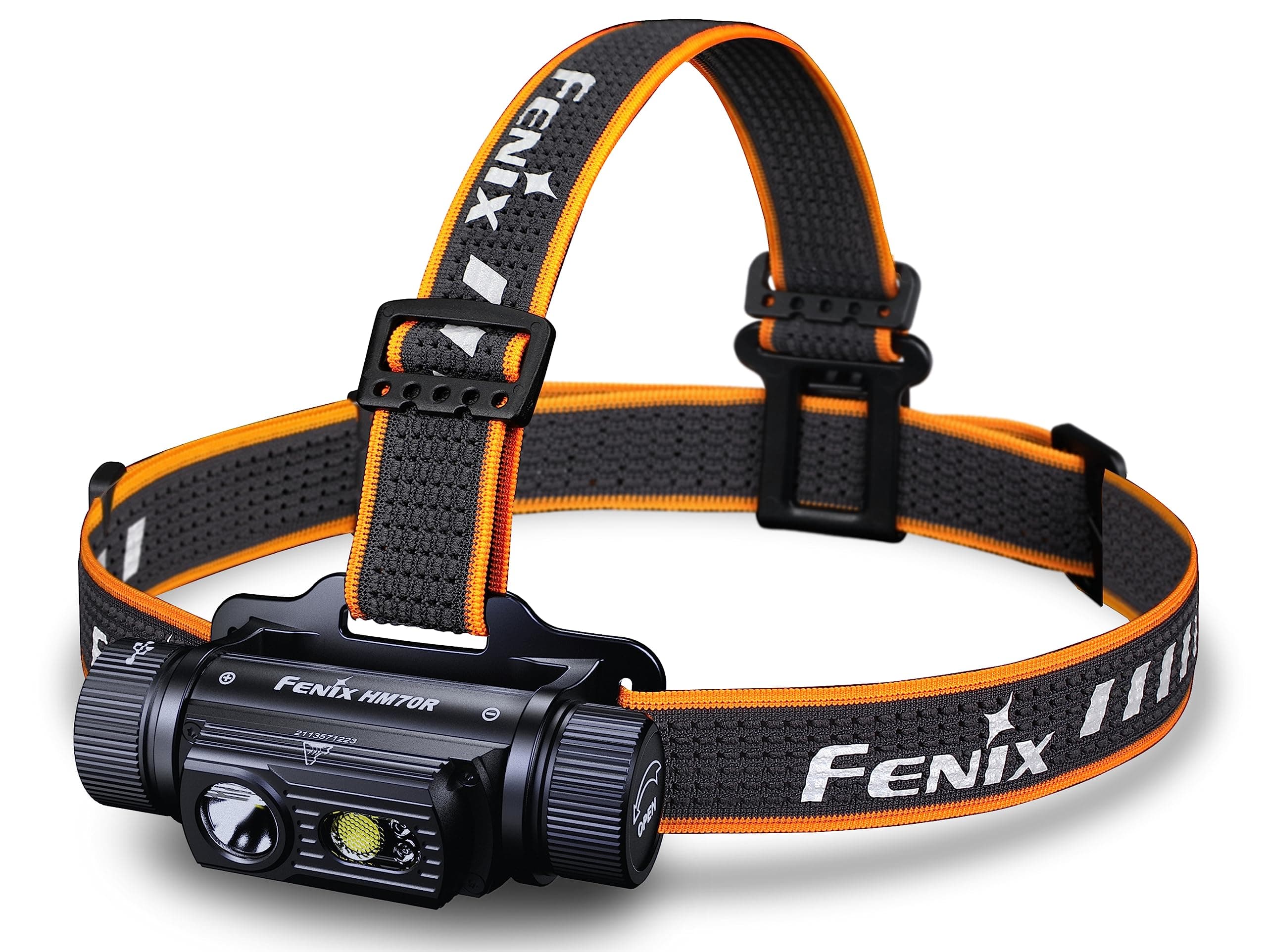 Unisex's HM70R Rechargeable 21700 Powered Headlamp, Neutral White and Red LEDs