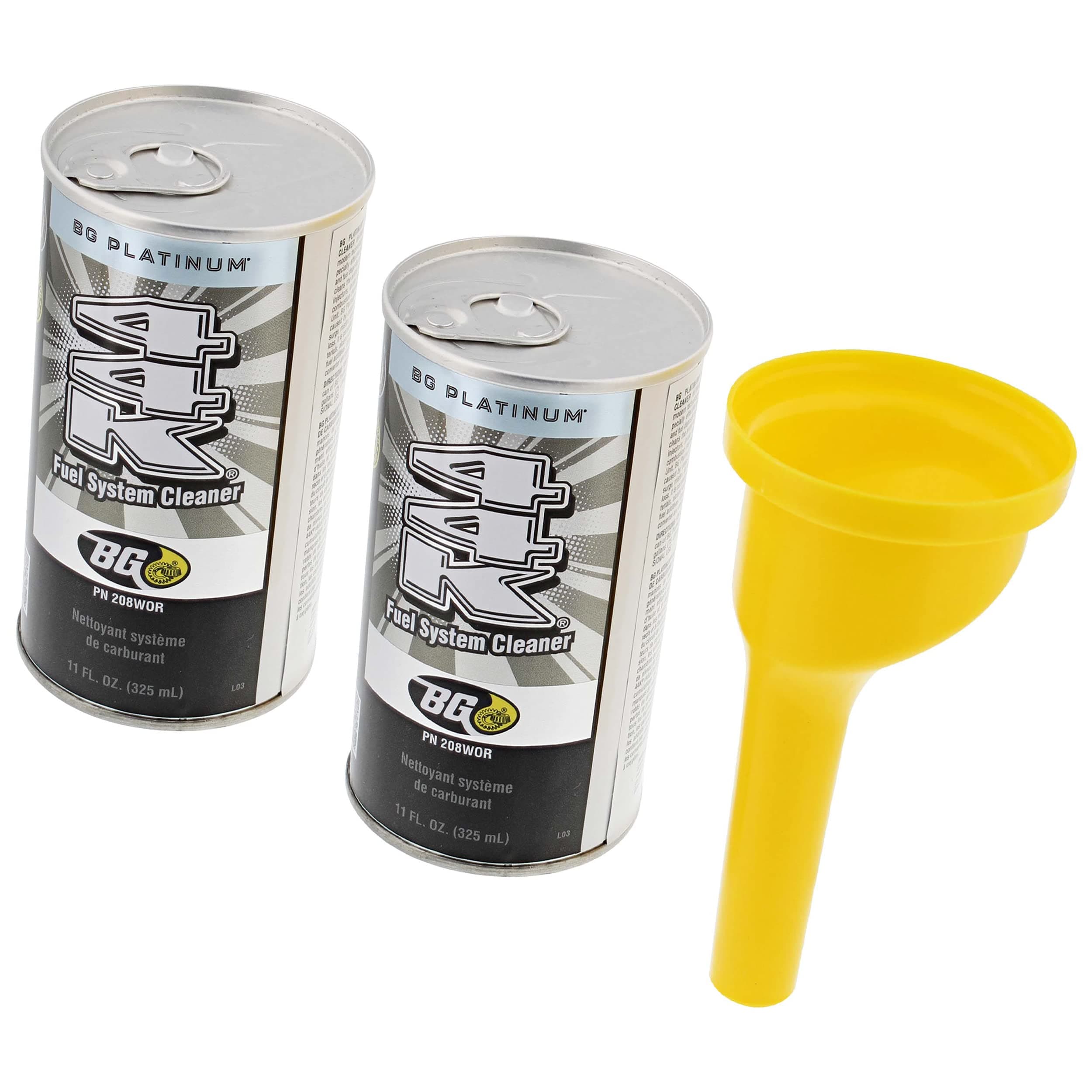 BG 44K Fuel System Cleaner Funnel- 2 Cans