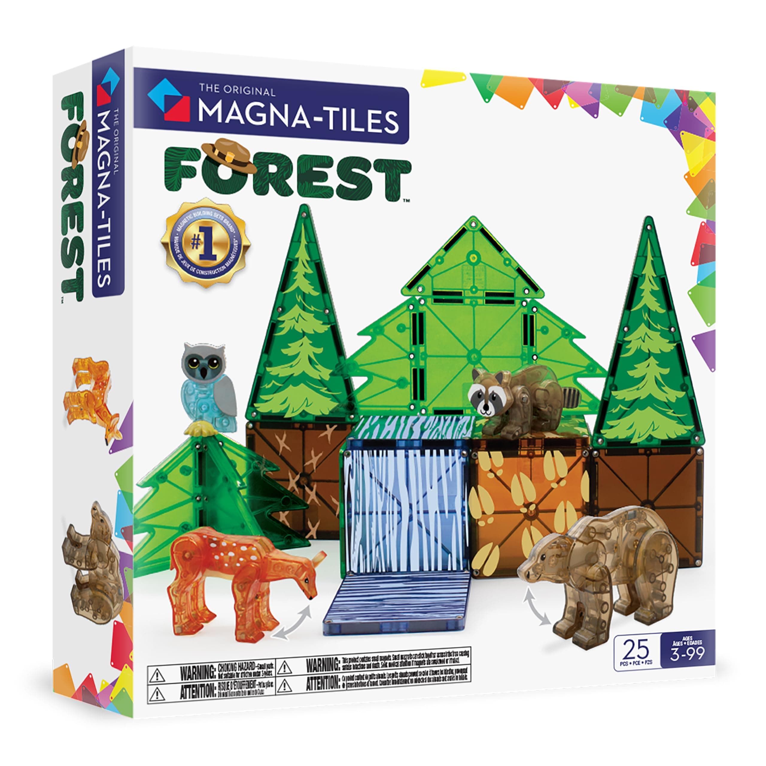 MAGNA-TILES® Forest 25-Piece Set