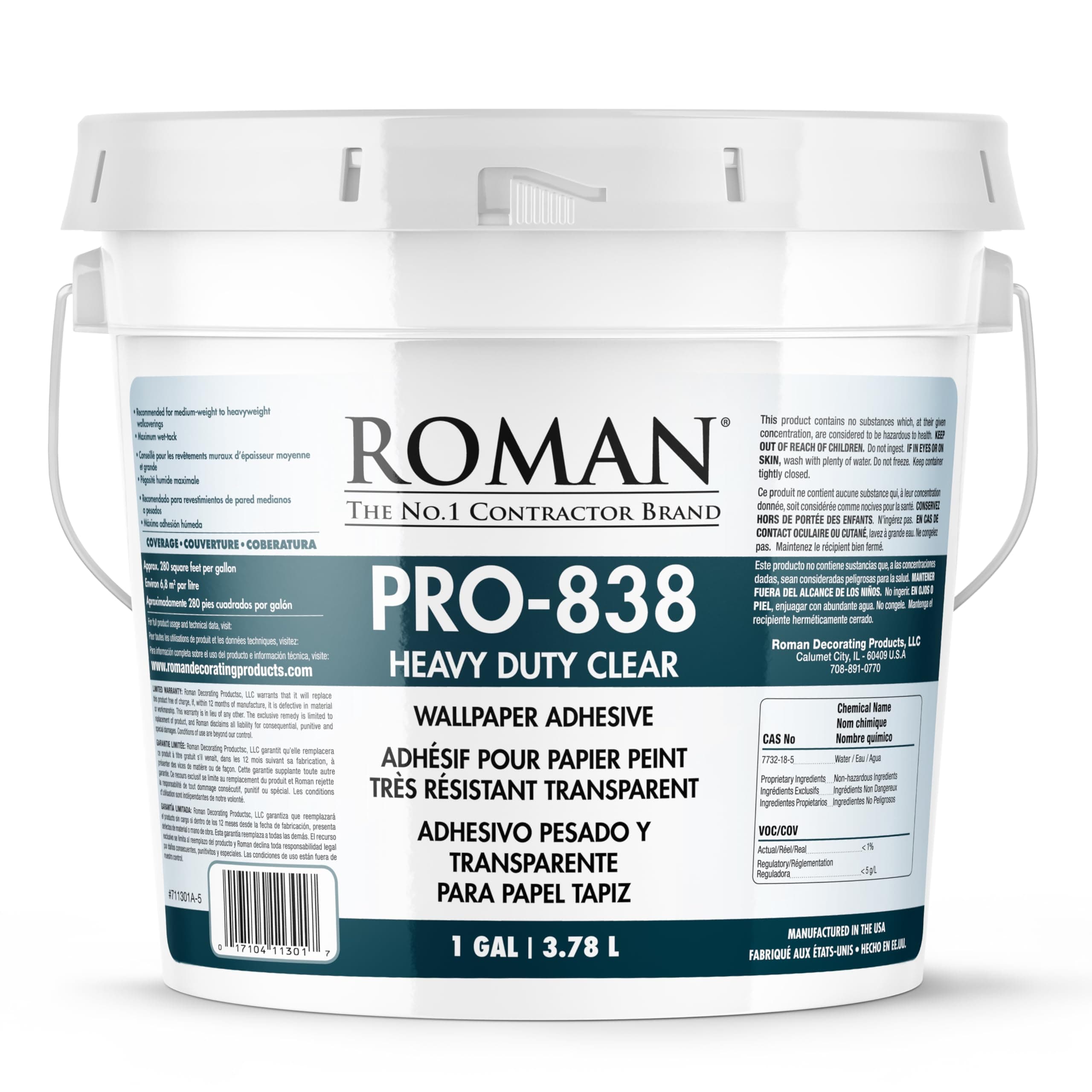 PRO-838 Heavy Duty Clear