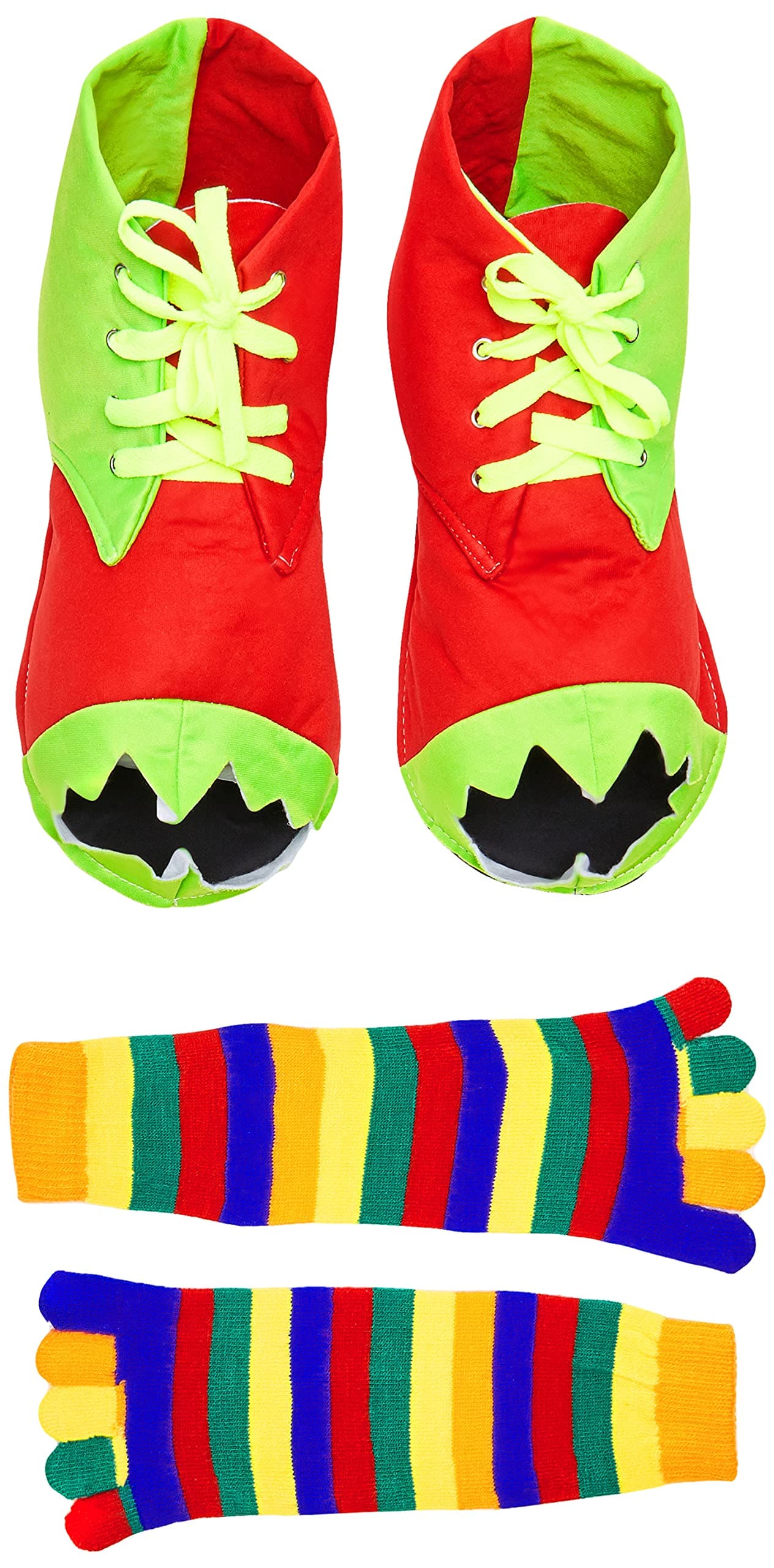 Clown Shoes with Socks