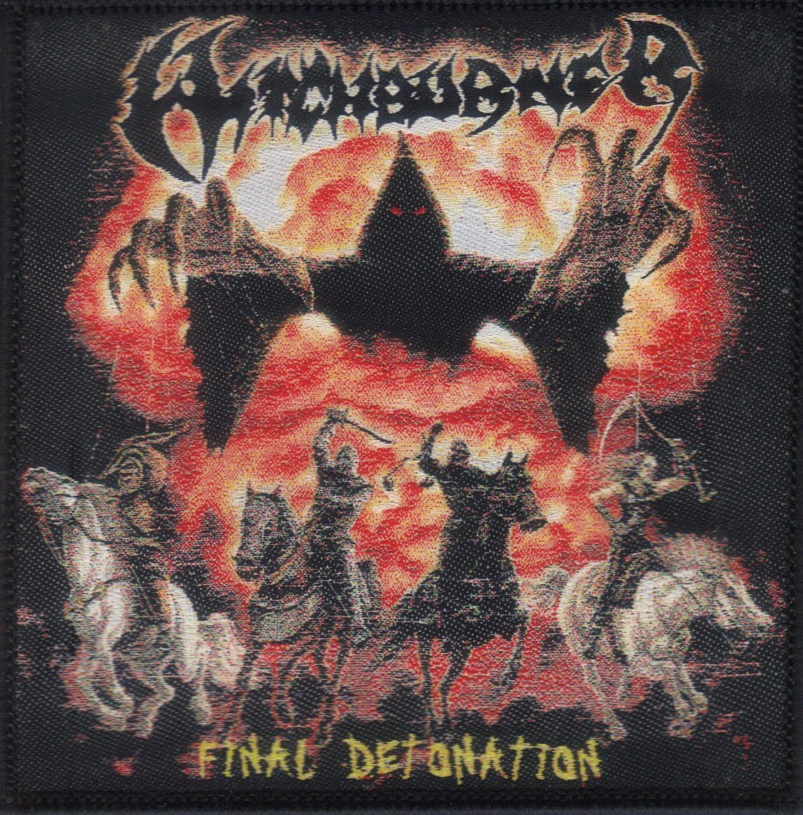 WITCHBURNER-FINAL DETONATION-WOVEN PATCH