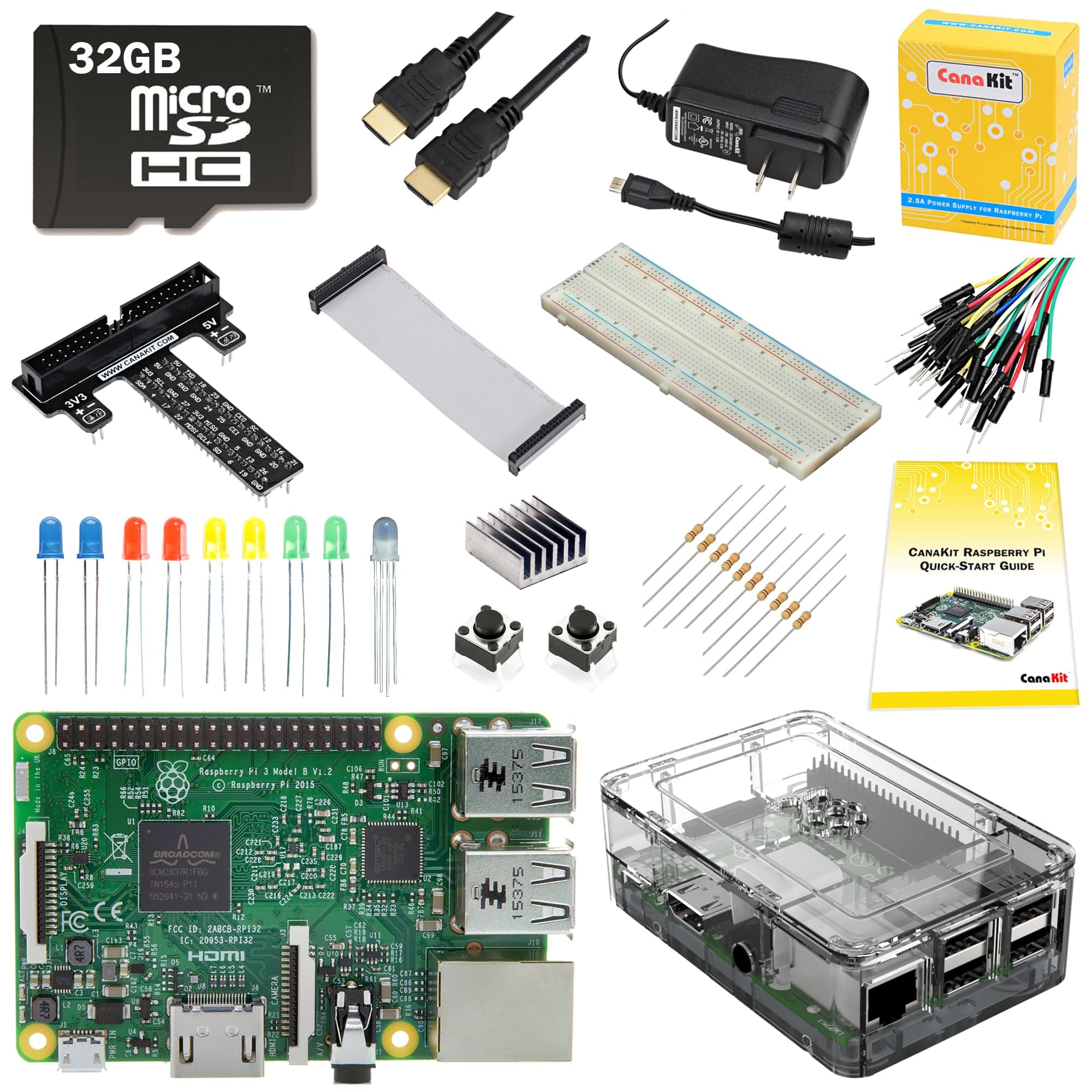 Raspberry Pi 3 Ultimate Starter Kit - 32 GB Edition