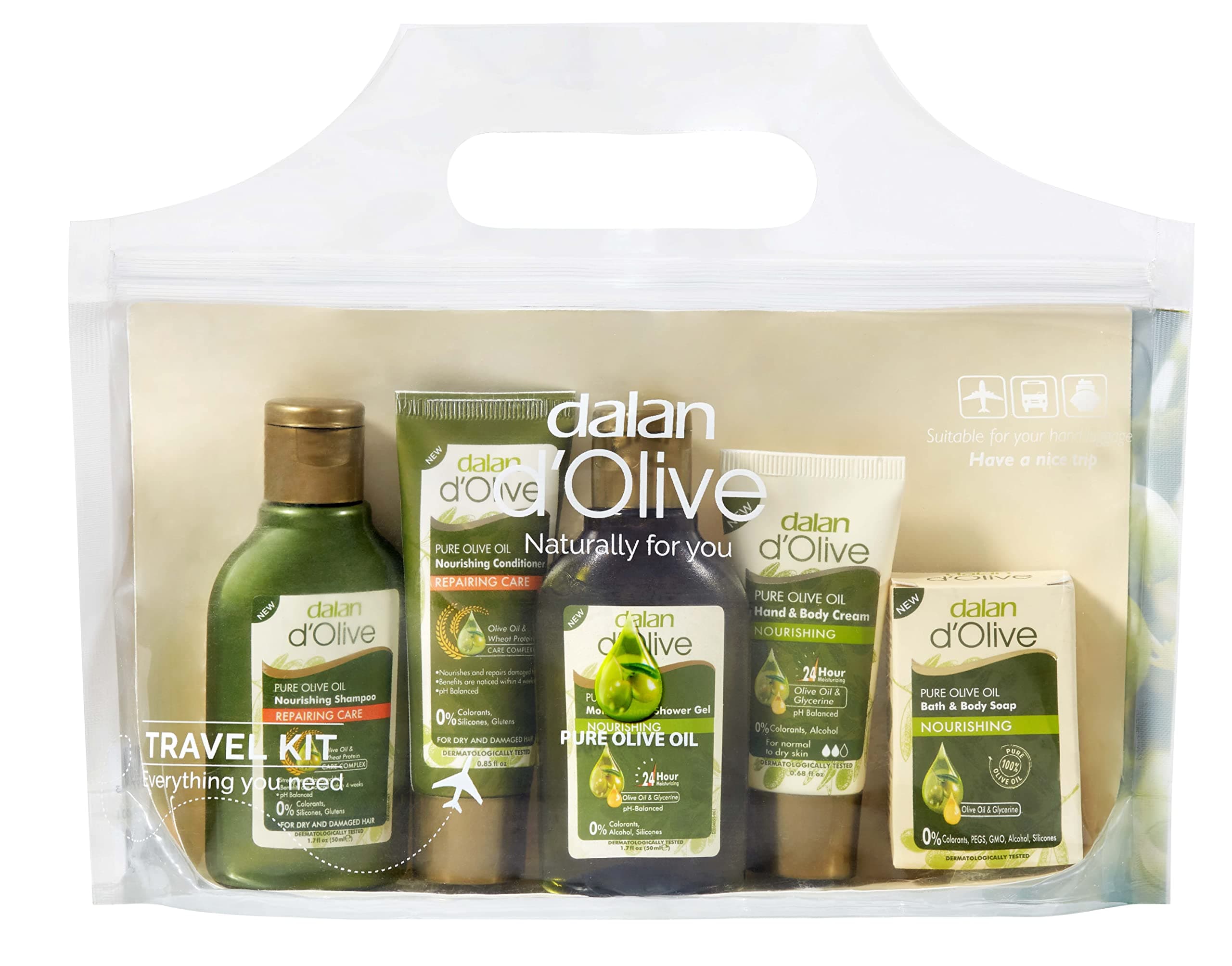 Dalan D'Olive Travel Kit