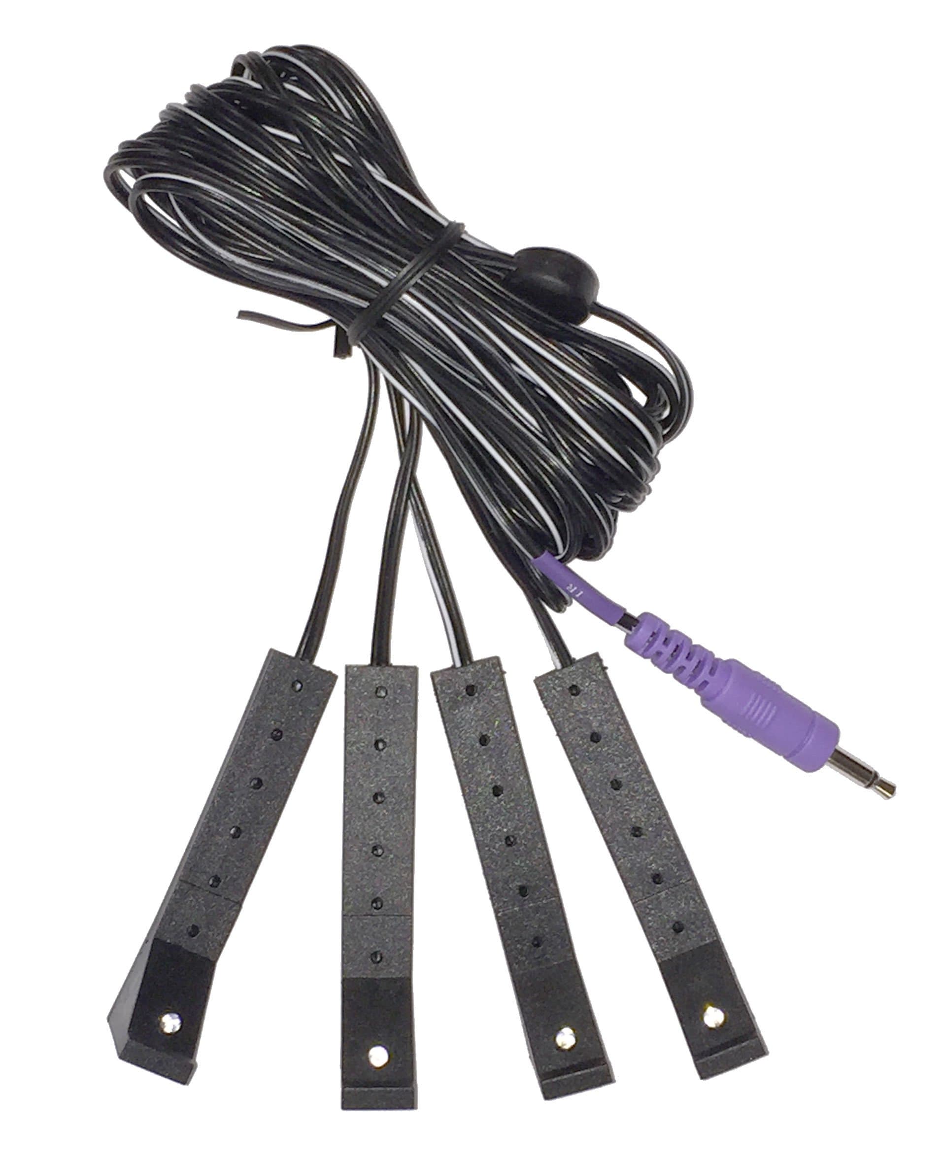 Xbox One IR Extender Emitter Blaster Cable (4 Head, 10 Foot)