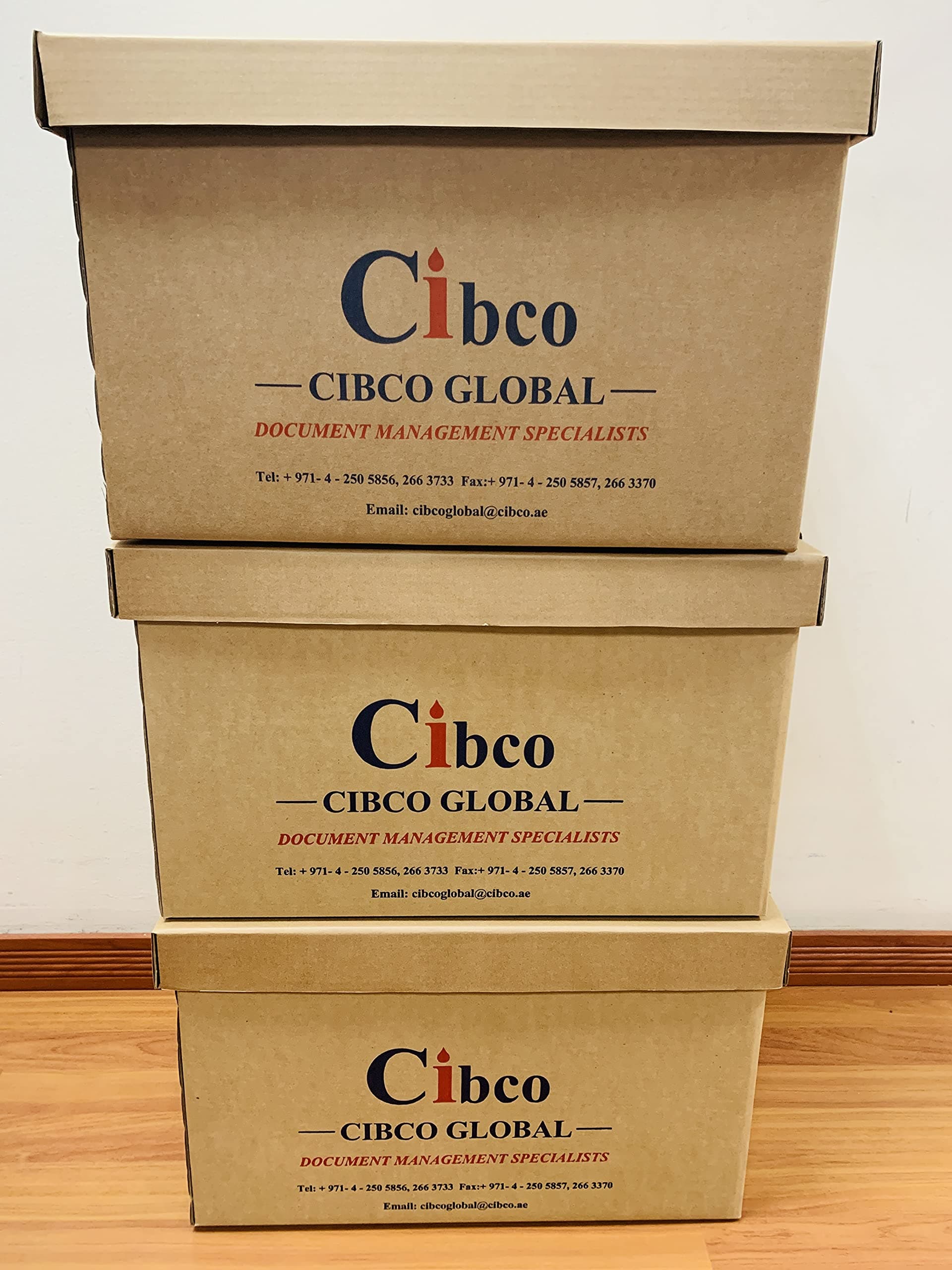 Pack Of 4 Boxes - A3 File Storage Box/Document Storage Box/Drawings Storage Box/Archive Box/Shipping Box/Multi Purpose Box/Box With Lid