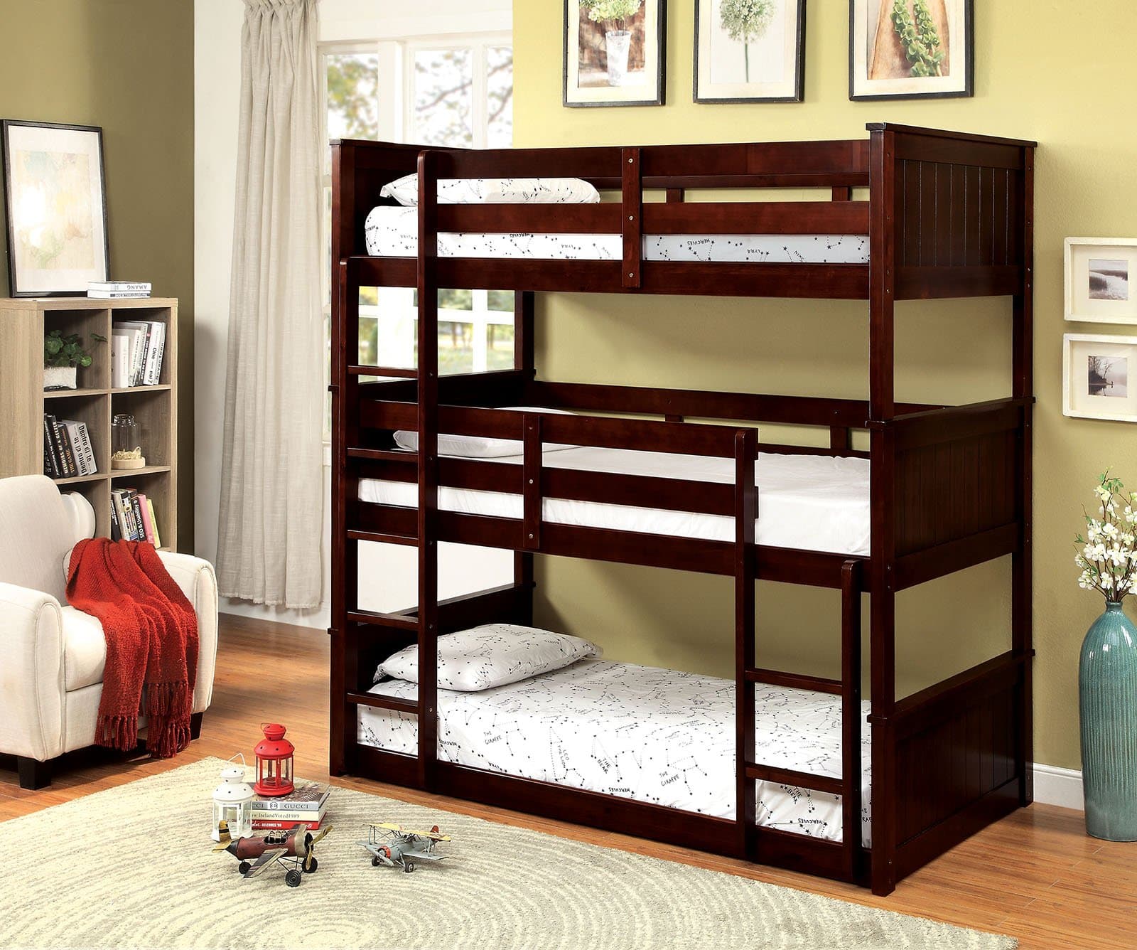 TRIPLE TWIN BUNK BED