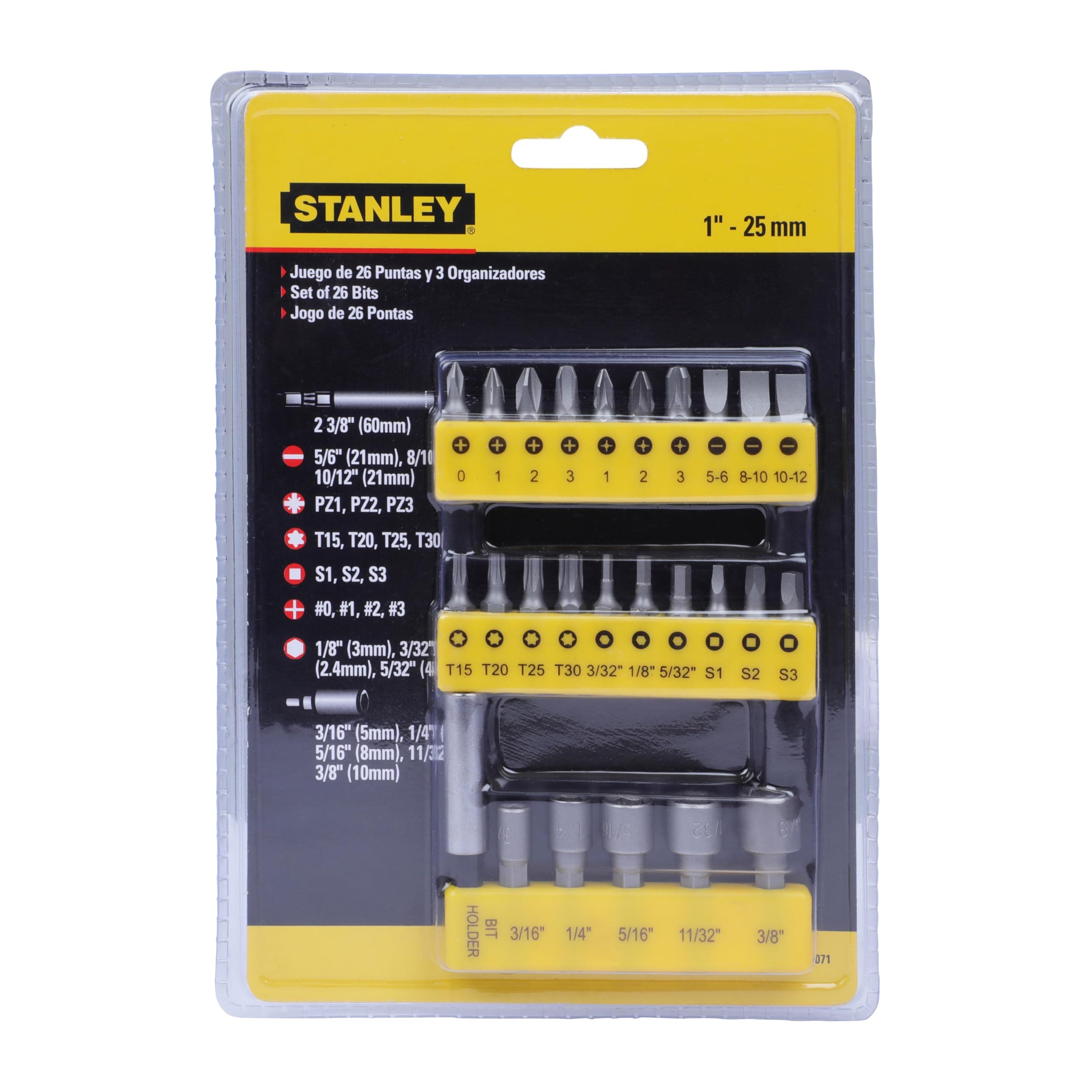 Stanley 6807123 Insert Bit Screwdriver Set (29-Pieces)