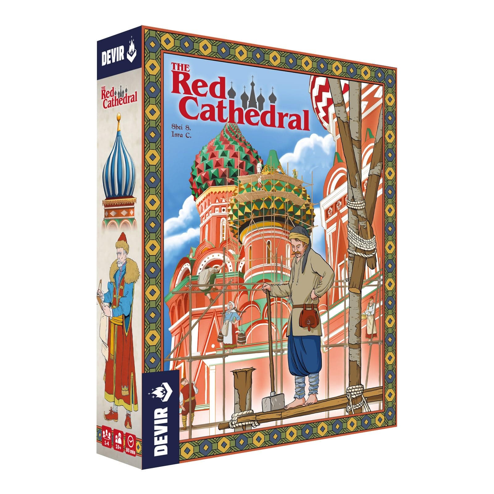 Devir Red Cathedral Board Game (1-4 Players, 10+)