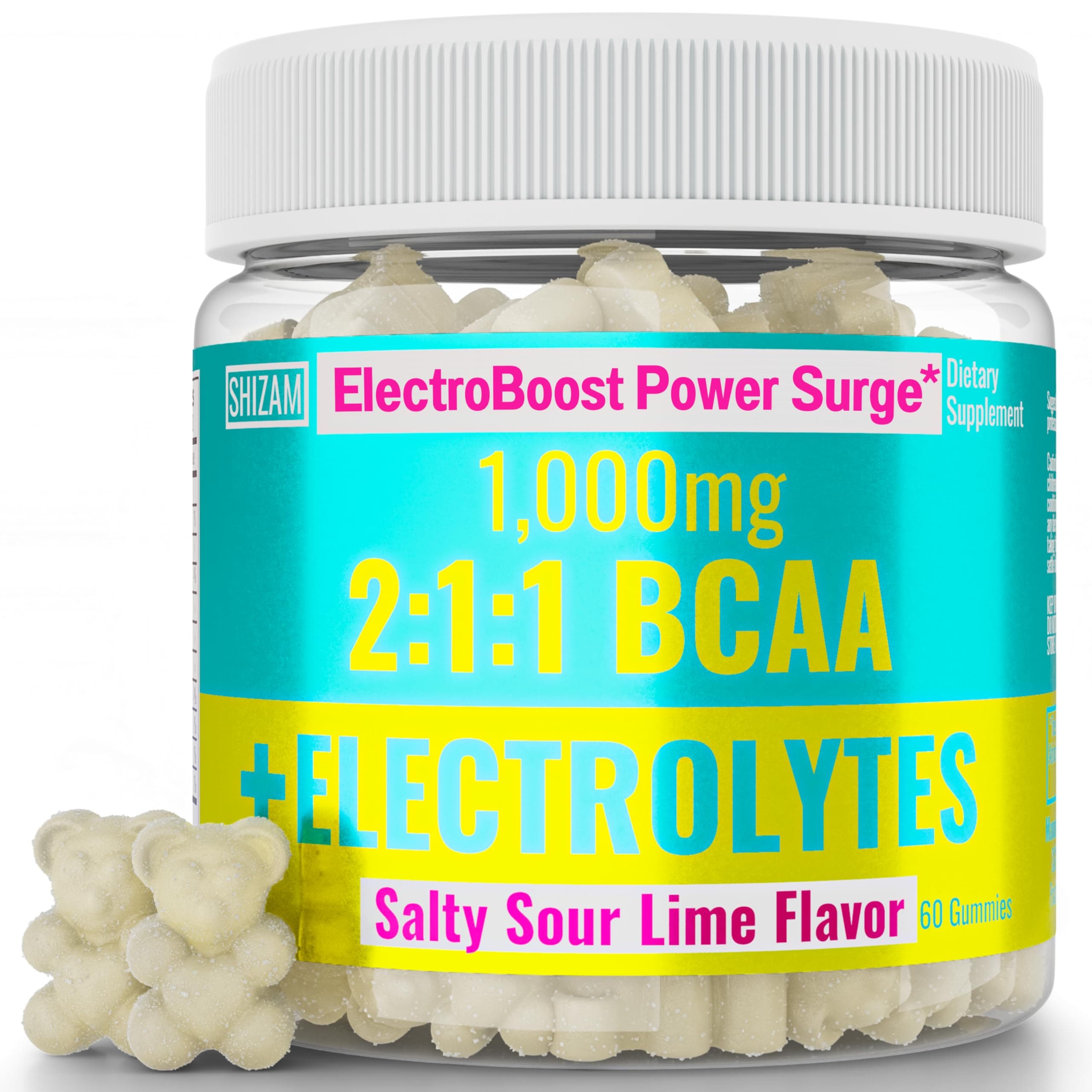 2:1:1 BCAA + Electrolytes Gummies