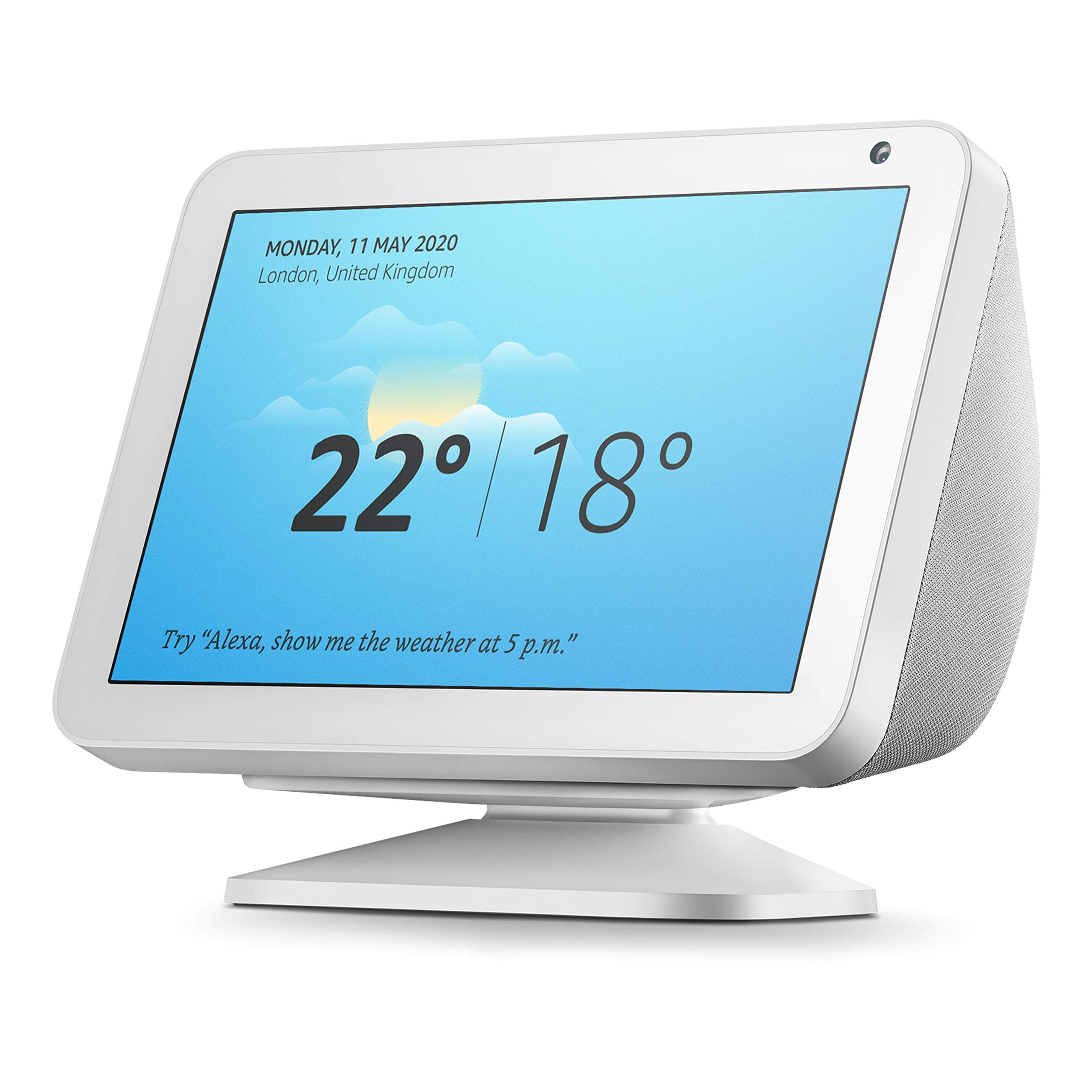 Echo Show 8 (1st Gen, 2019 release) Adjustable Stand, White