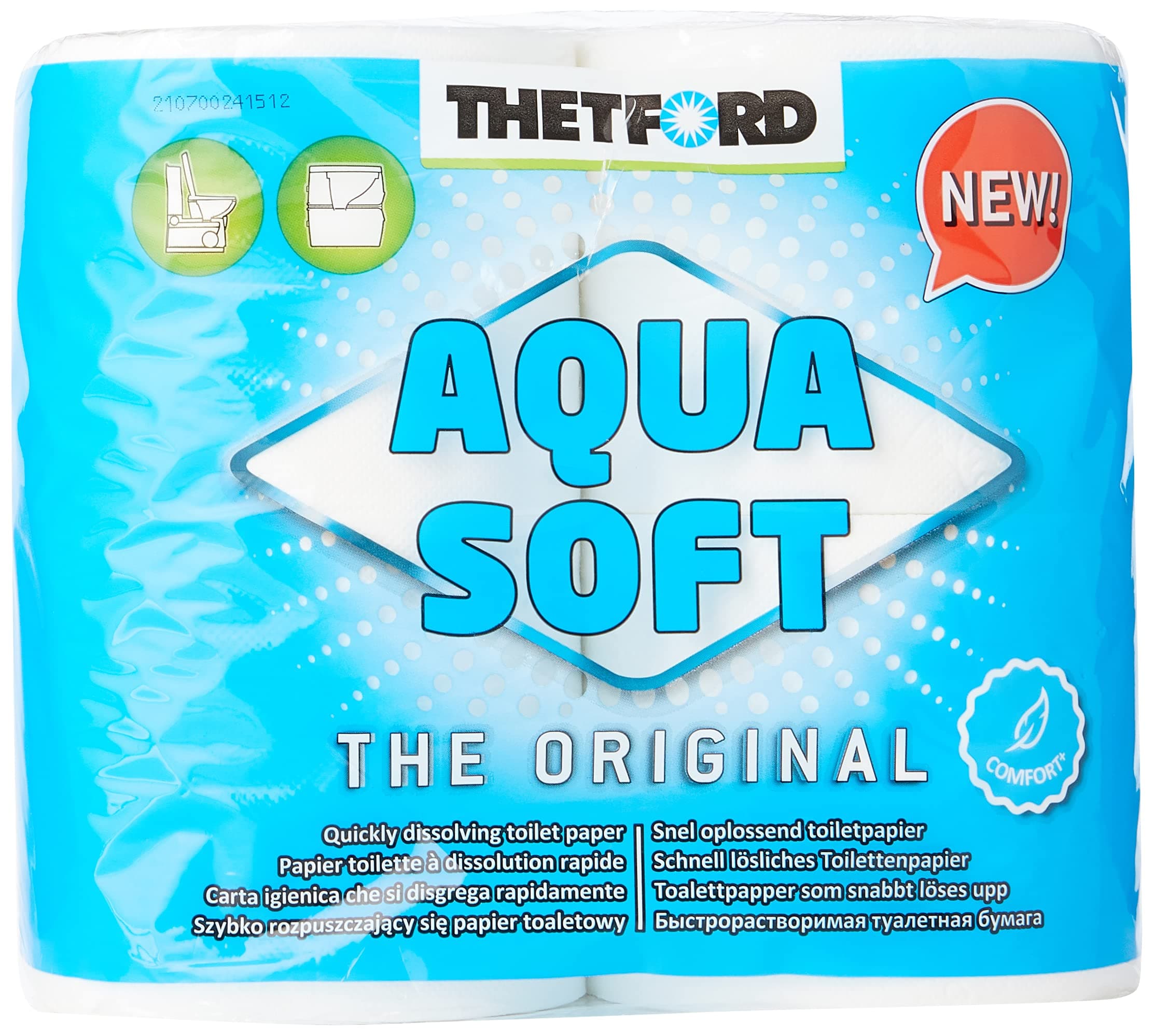 202240 Aqua Soft Multicoloured