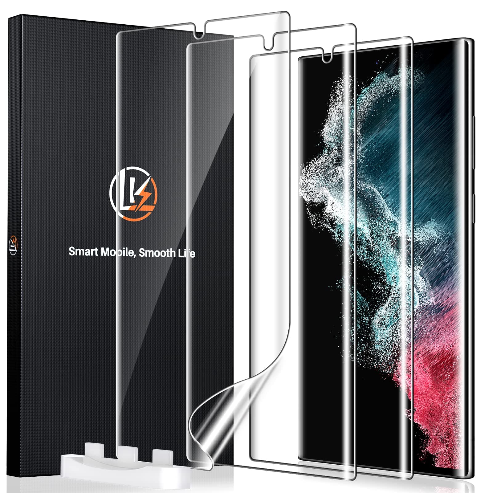 LK (2 Pack) Screen Protector for iPhone XR and iPhone 11 Tempered Glass 9H Hardness, Scratch-resistant